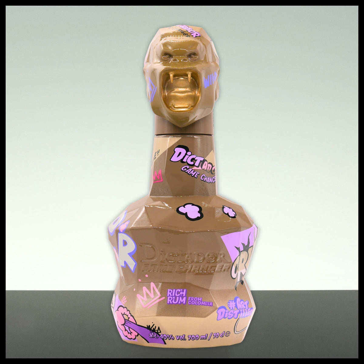 Dictador GAME CHANGER Beige & Gold Edition 0,7L - 40% Vol. - Trinklusiv