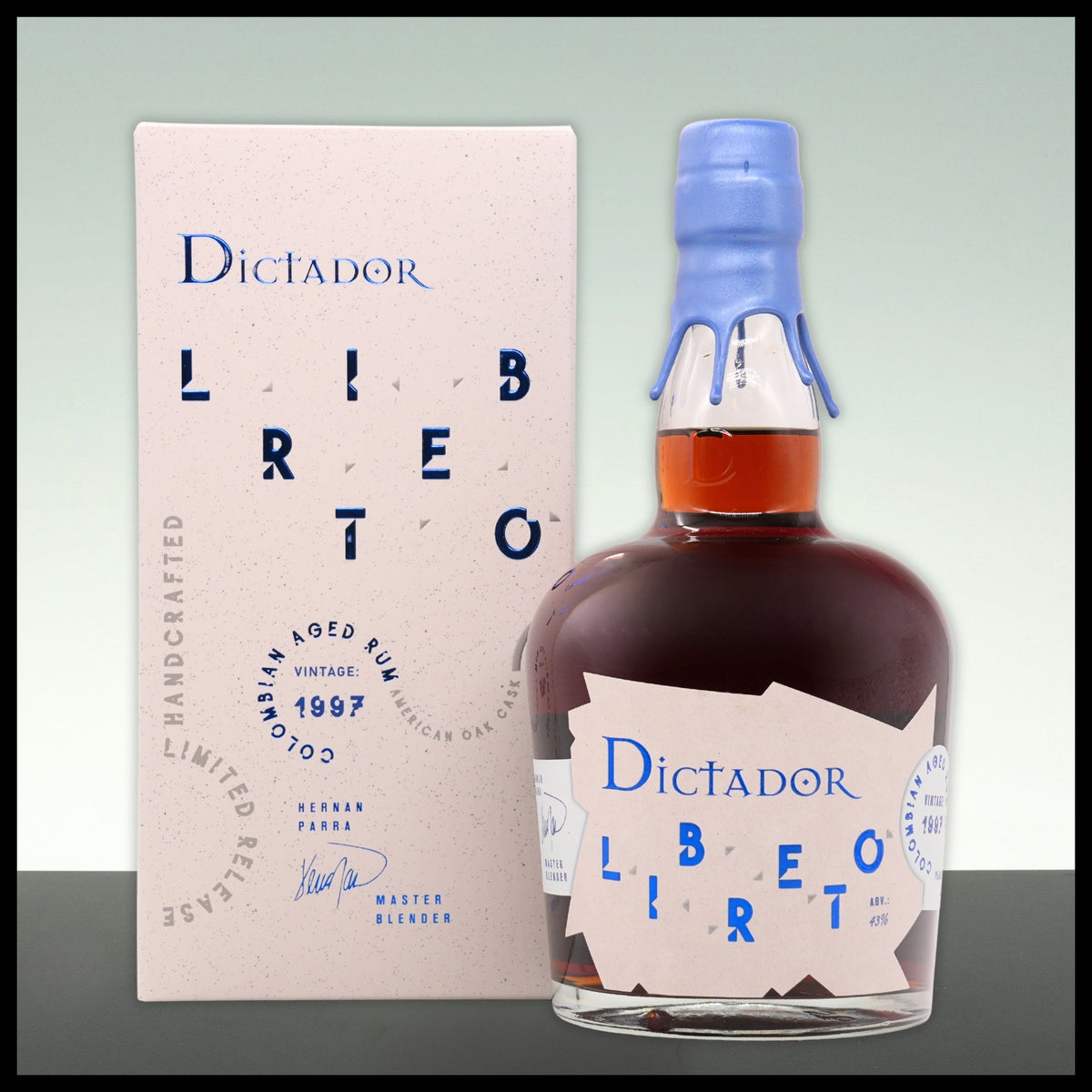 Dictador LIBRETO American Oak Cask Rum 1997 0,7L - 43% Vol. - Trinklusiv