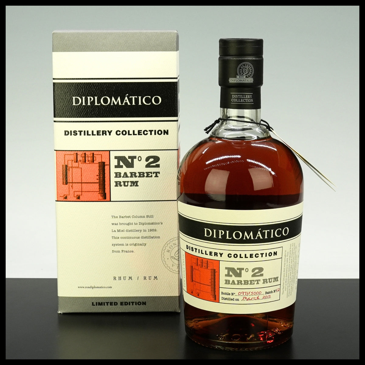 Diplomatico Rum Distillery Collection No. 2 0,7L - 47% Vol. - Trinklusiv