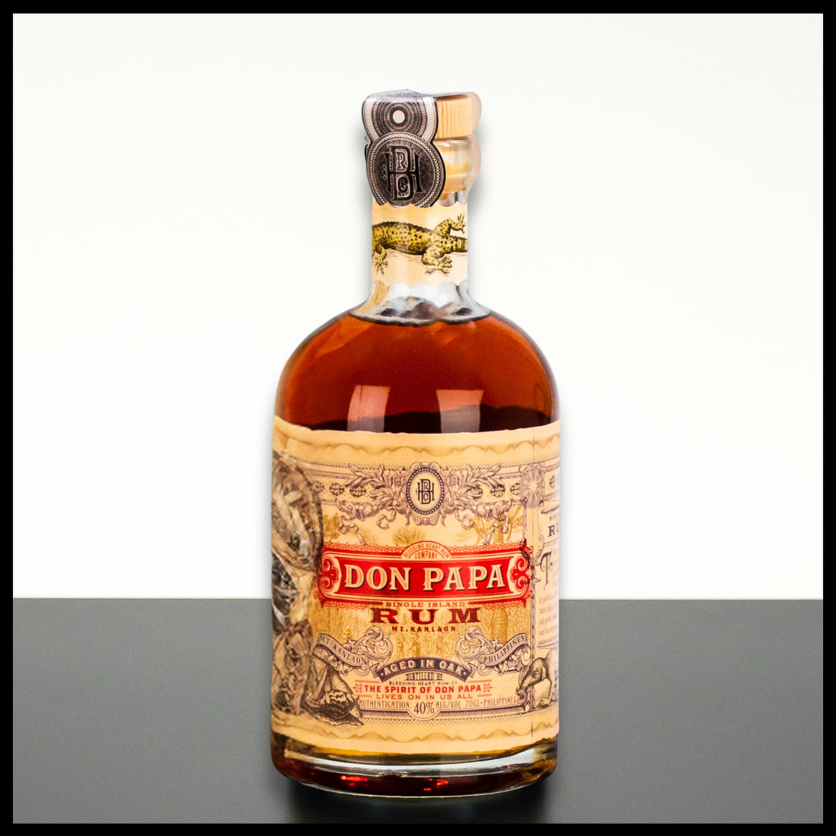 Don Papa Rum 7 YO Single Island 0,7L - 40% Vol. - Trinklusiv