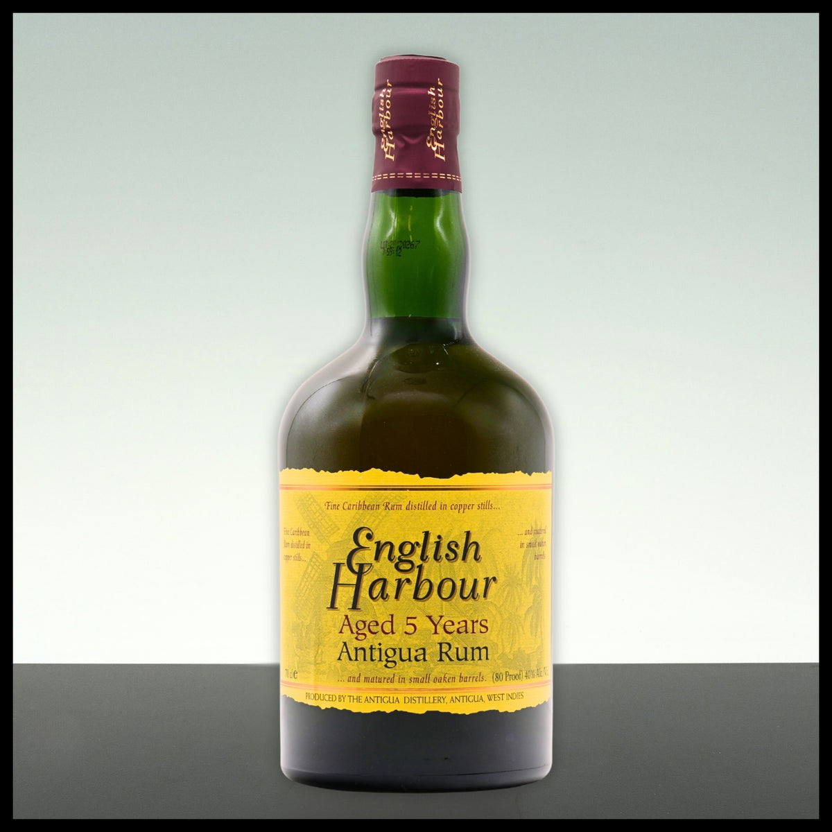 English Harbour 5 YO Antigua Rum 0,7L - 40% Vol. - Trinklusiv