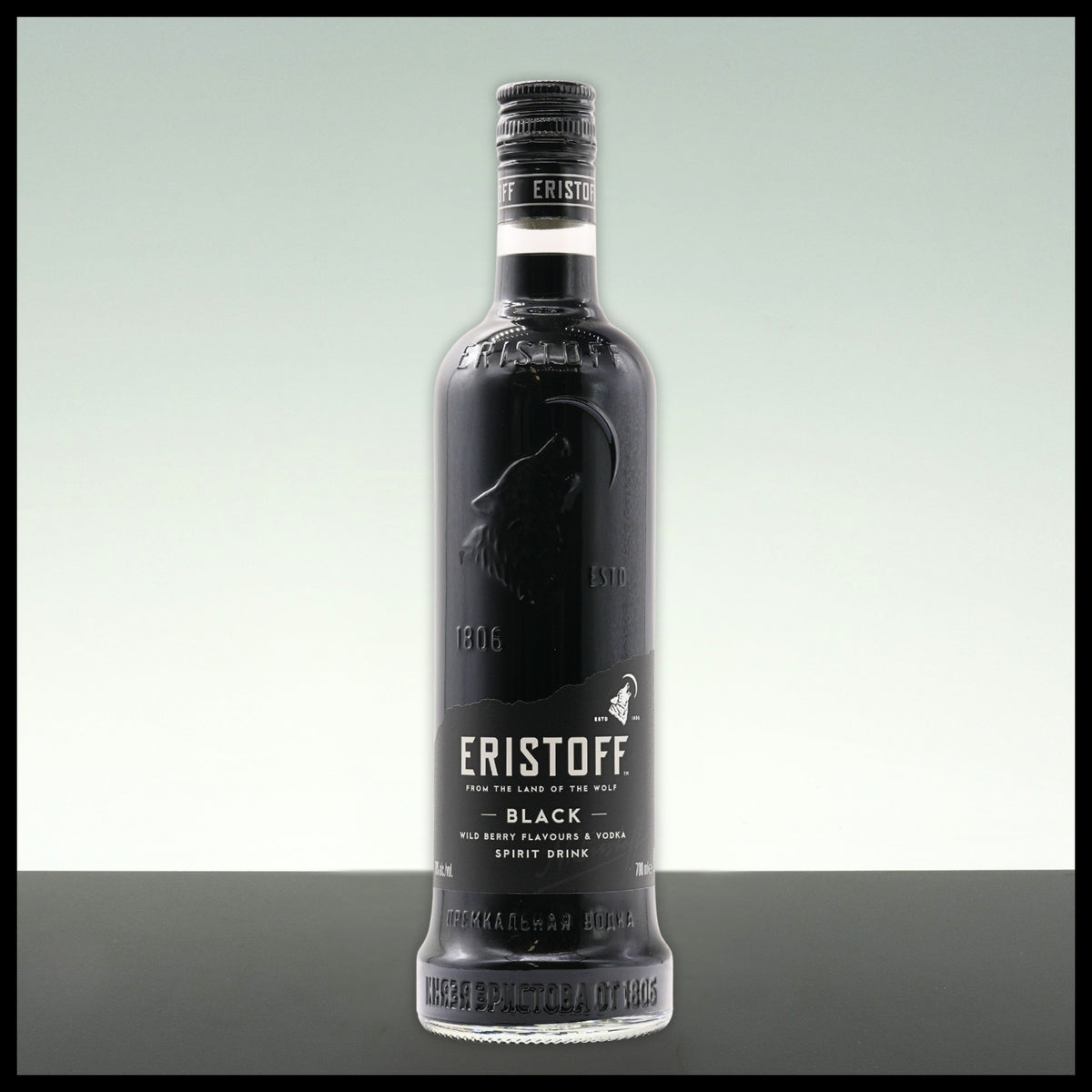 Eristoff Black Wildberry Flavoured Vodka 0,7L - 18% Vol.