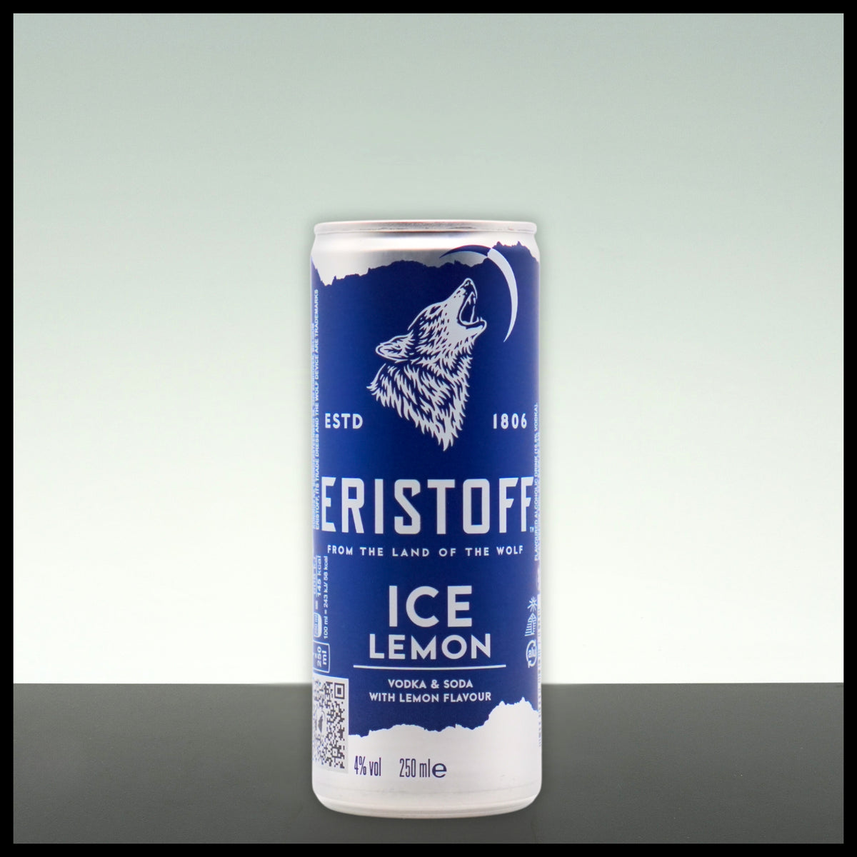 Eristoff ICE Lemon 0,25L - 4% Vol. - Trinklusiv
