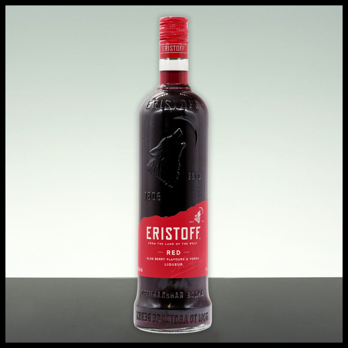 Eristoff Red Sloeberry Flavoured Vodka 1L - 18% Vol. - Trinklusiv