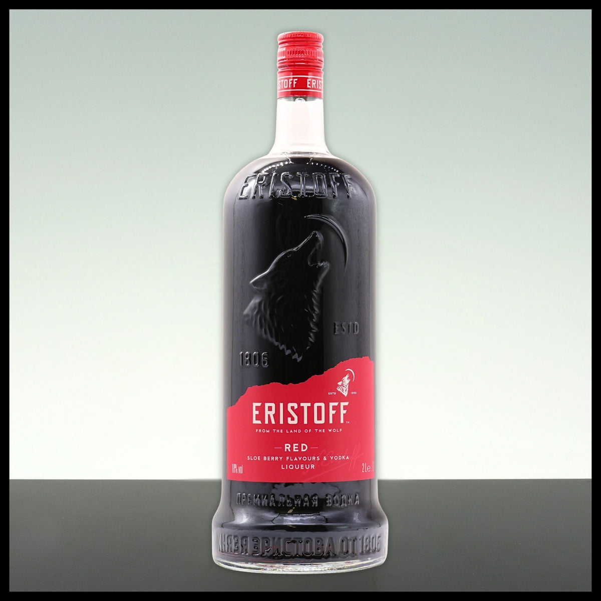 Eristoff Red Sloeberry Flavoured Vodka 2L - 18% Vol.