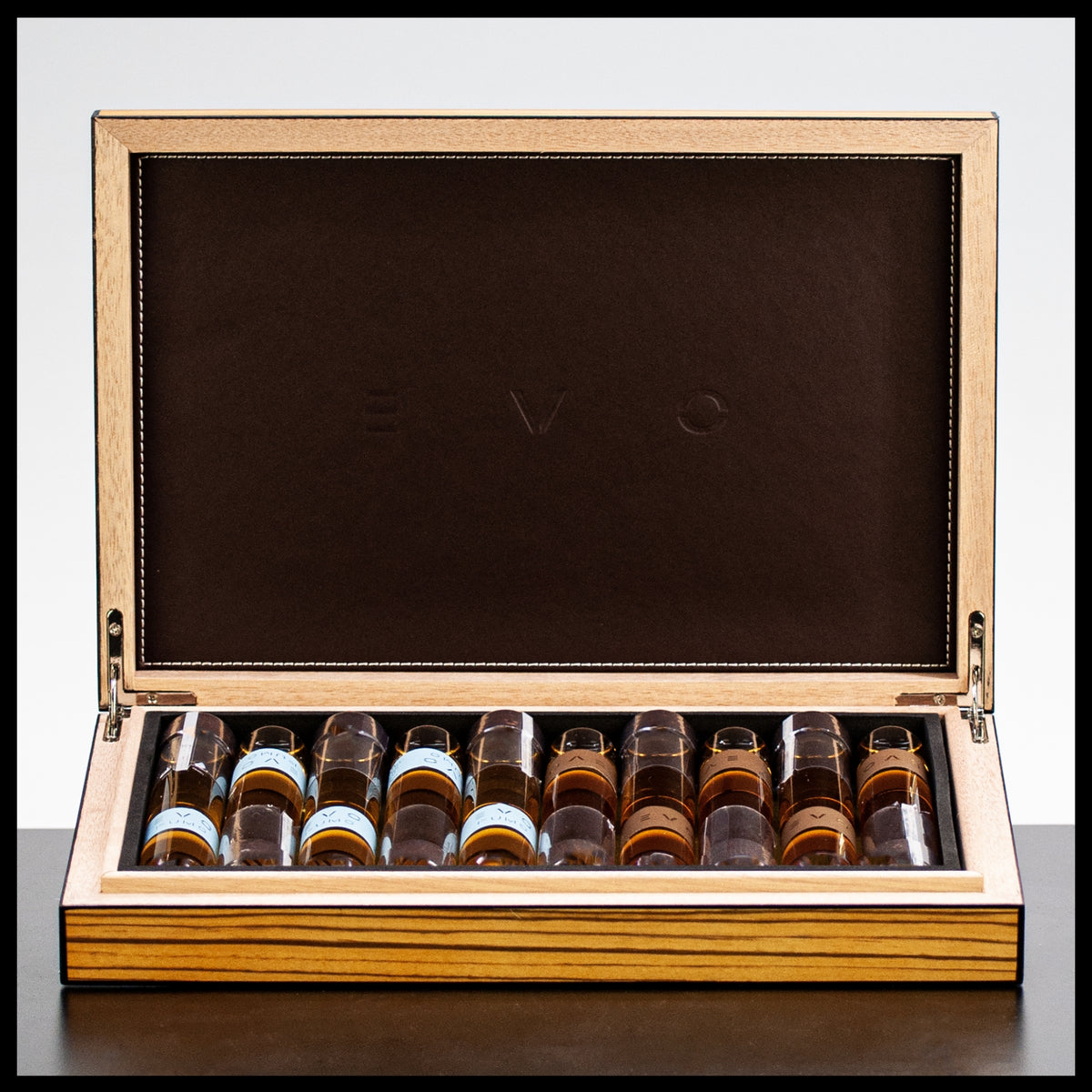 Evo Grappa "Cigarcase" 10x 0,05L - 42% Vol. - Trinklusiv