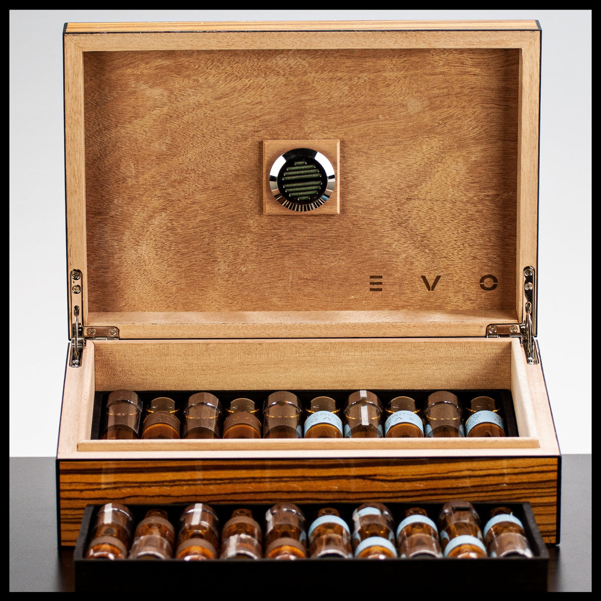 Evo Grappa "Humidor" 20x 0,05L - 42% Vol. - Trinklusiv