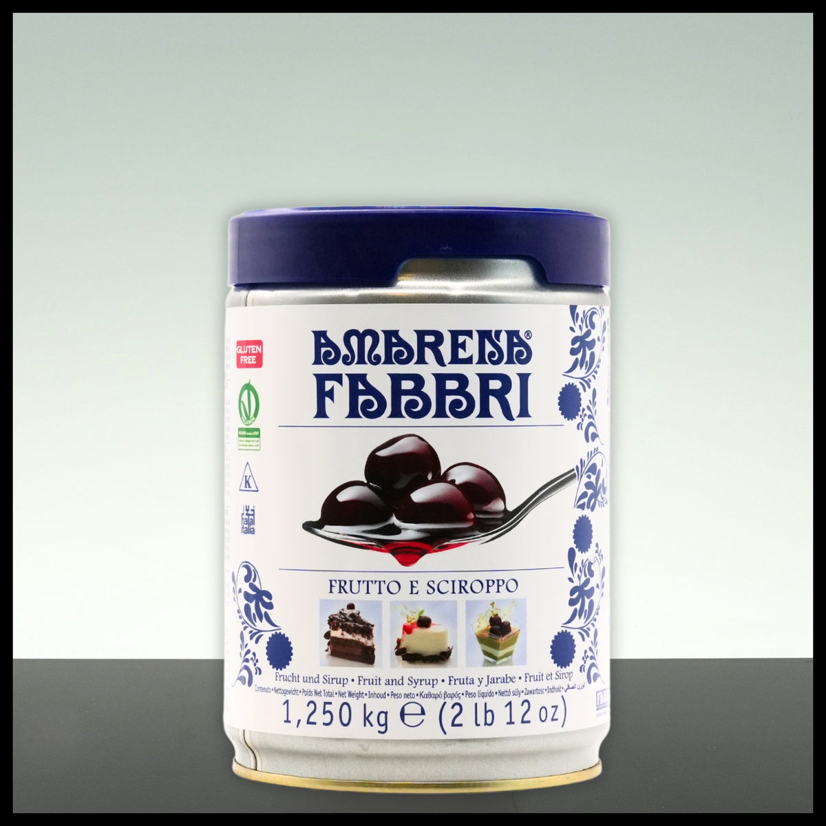 Fabbri Amarena Kirschen Frucht & Sirup 1250 Gramm - Trinklusiv