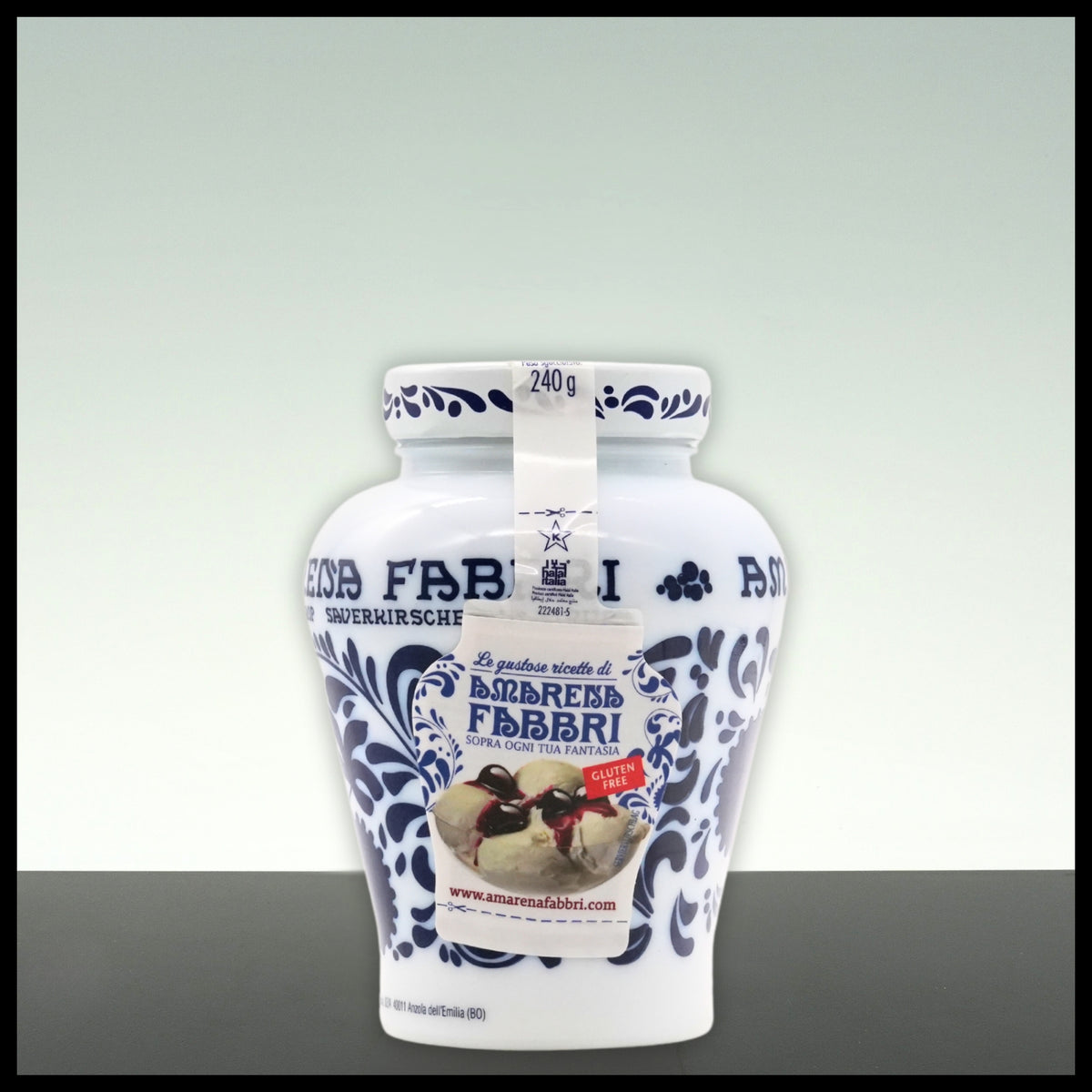 Fabbri Amarena Kirschen Frucht & Sirup 600 Gramm - Trinklusiv