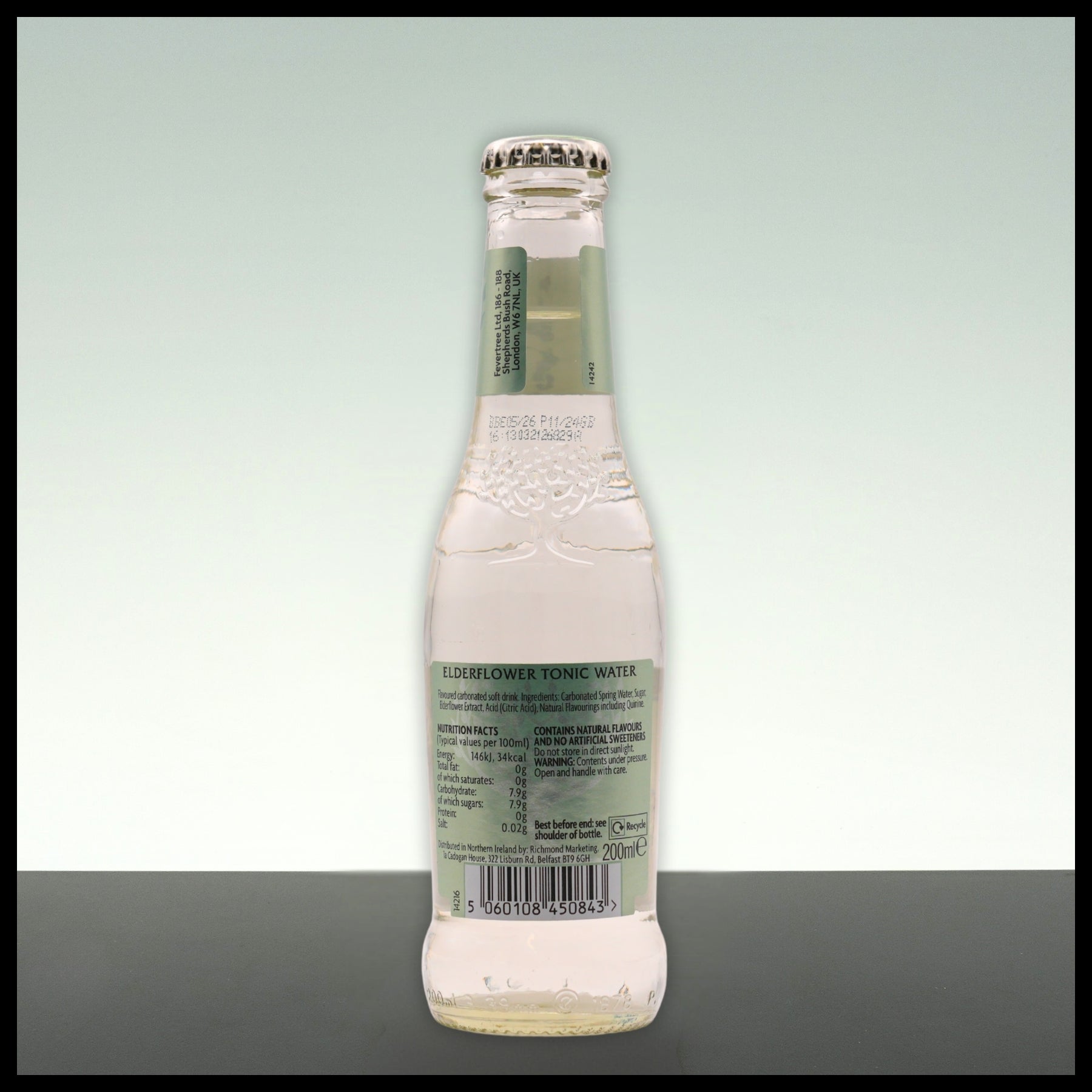 Fever-Tree Elderflower Tonic Water 0,2L - Trinklusiv