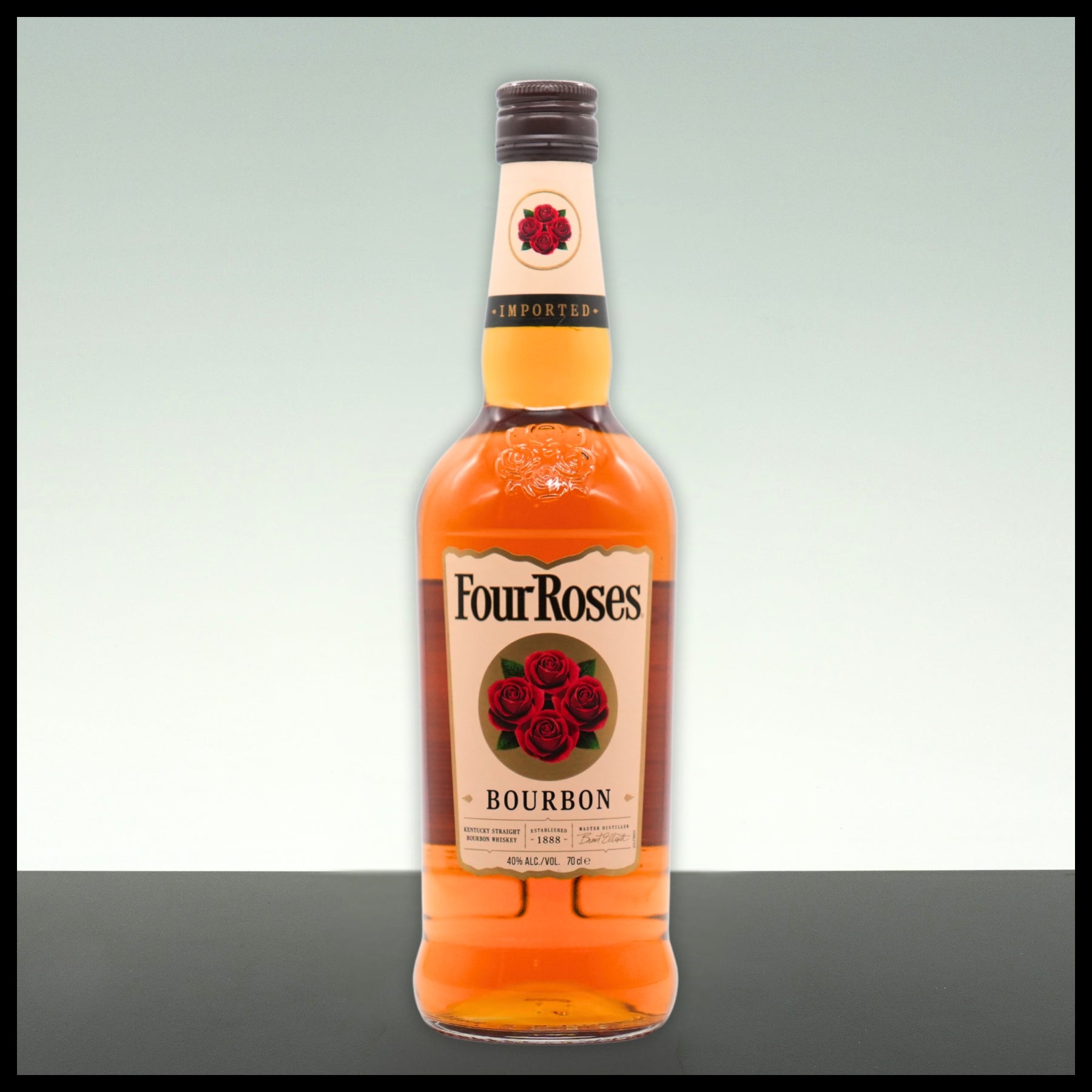 Four Roses Bourbon mit 0,7L und 40% Vol. aus den USA