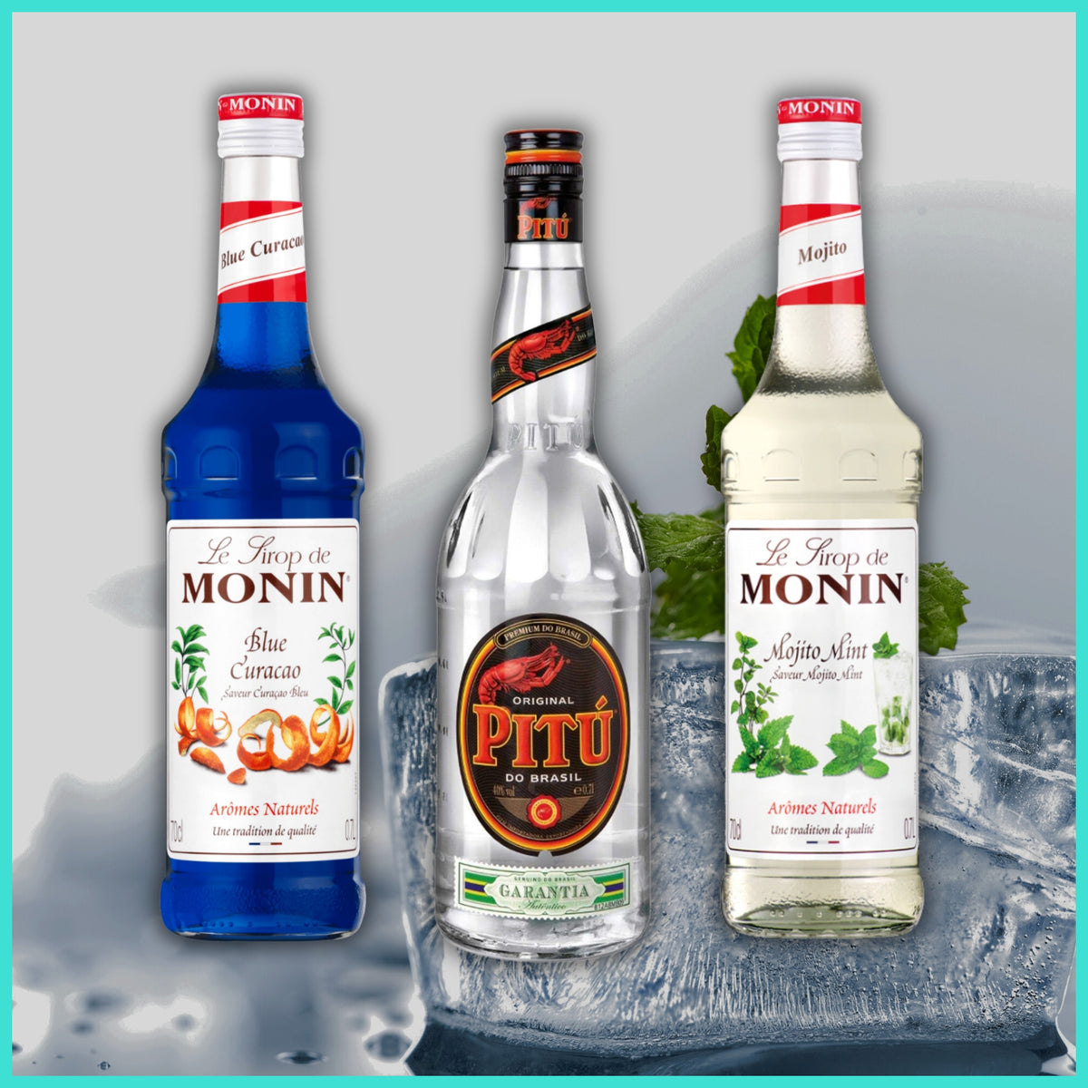 Frosted Mint Blue Paket - Trinklusiv