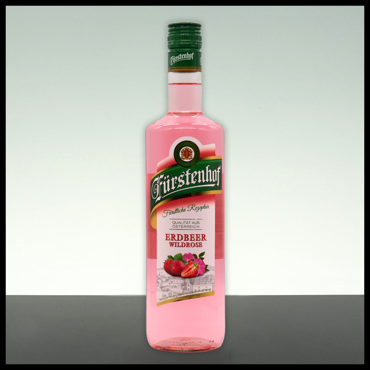 Fürstenhof Erdbeer-Wildrose Schnaps 0,7L - 29% Vol. - Trinklusiv