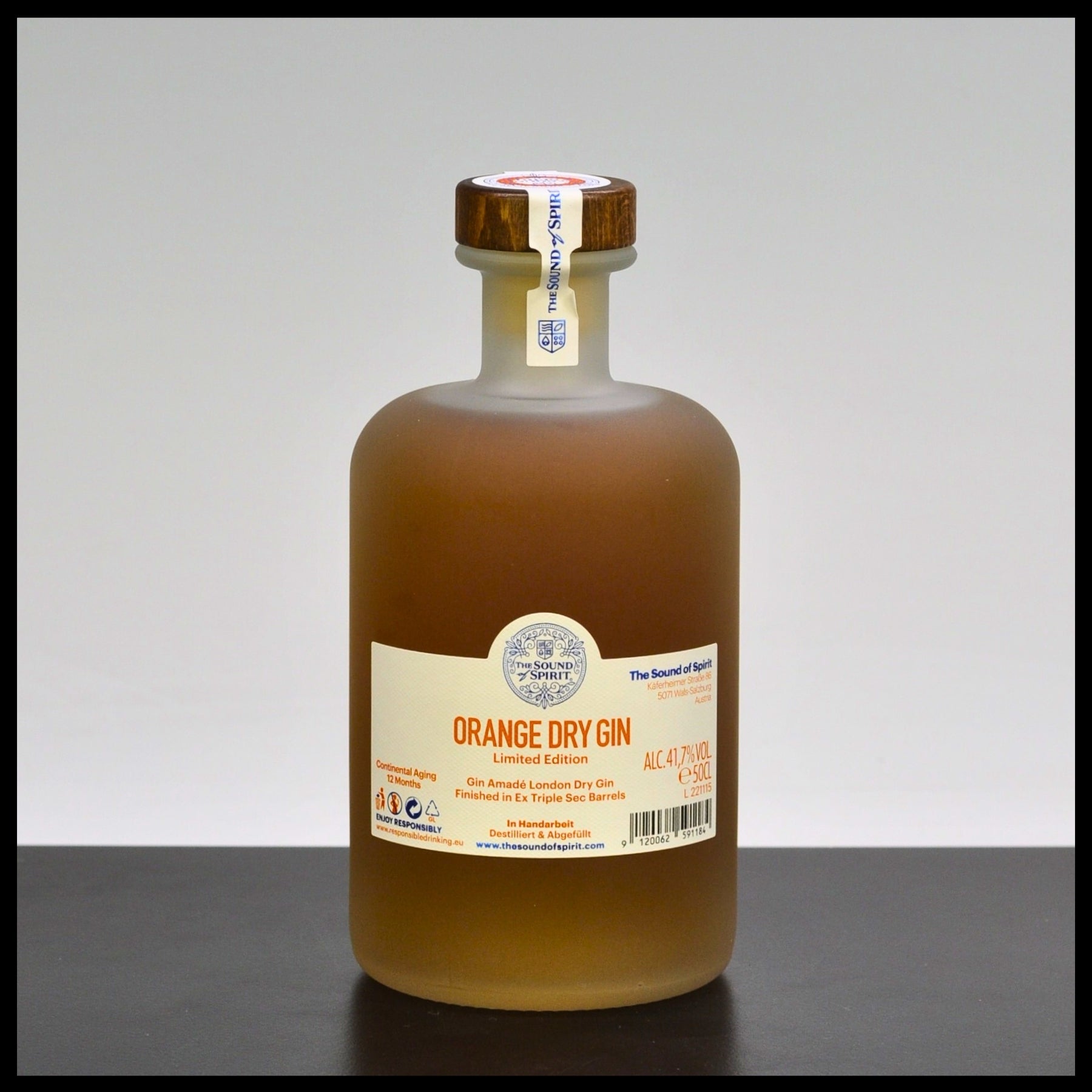 Gin Amade Orange Dry Gin 0,5L - 42% Vol. - Trinklusiv