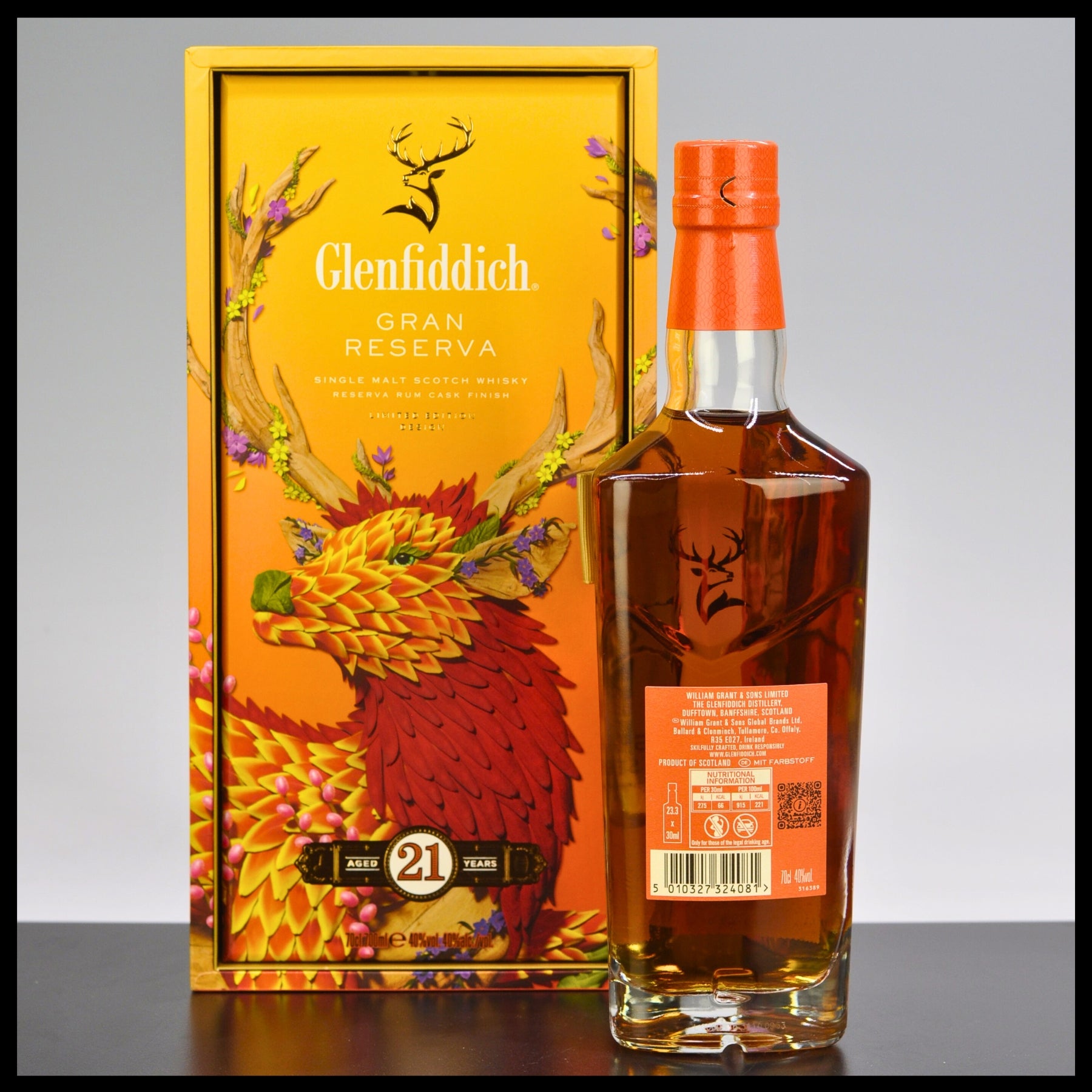 Glenfiddich 21 YO Chinese New Year Edition 2024 0,7L - 40% Vol. - Trinklusiv