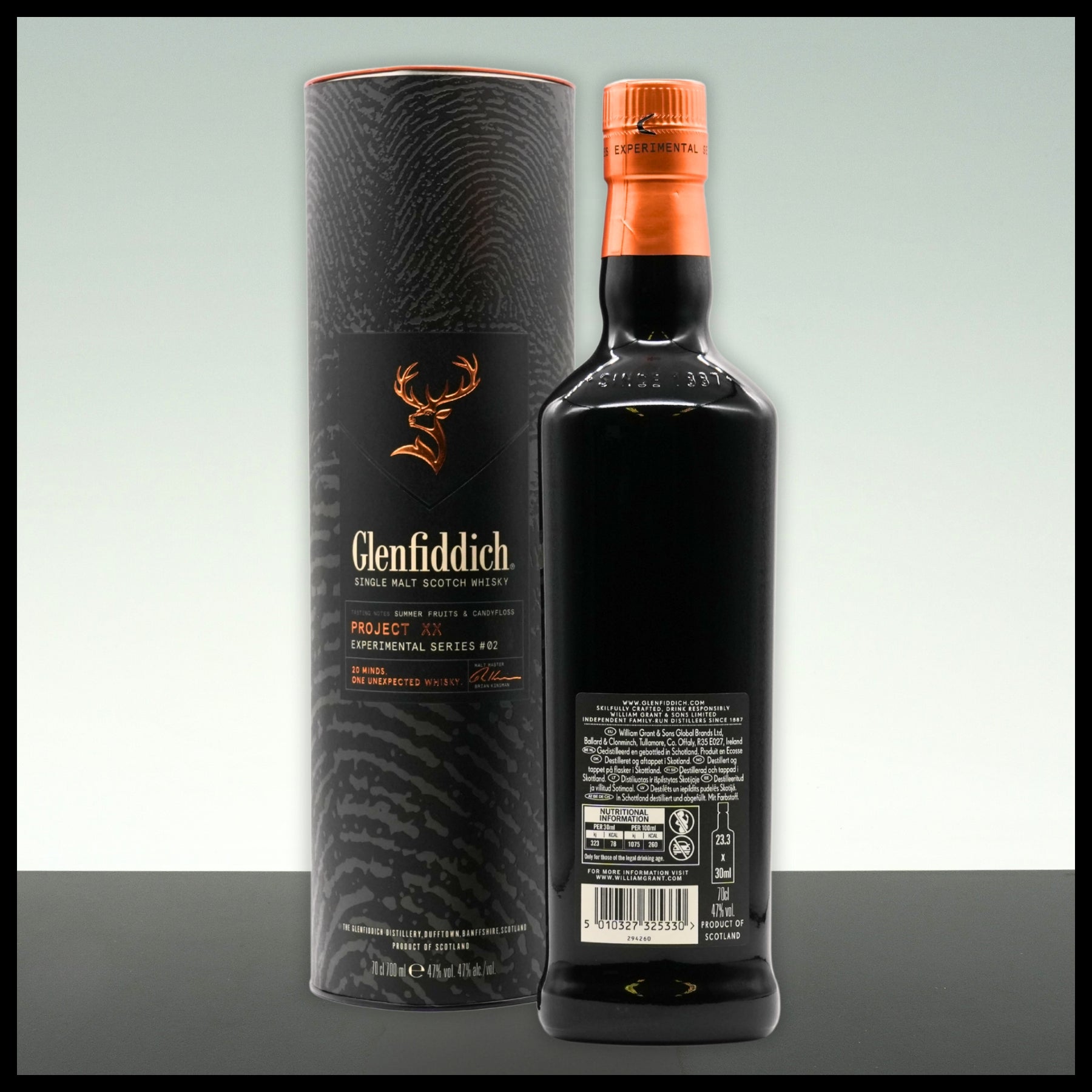 Glenfiddich Project XX Single Malt Whisky 0,7L - 47% Vol. - Trinklusiv