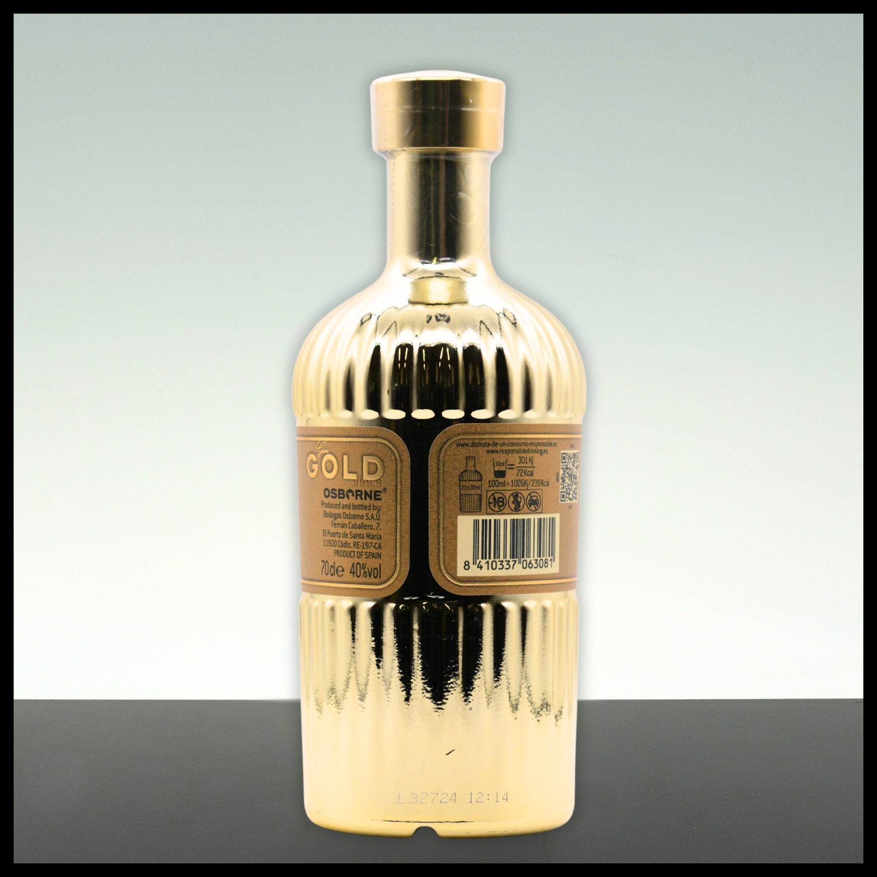 Gold 999.9 Finest Tangerines Gin 0,7L - 40% Vol. - Trinklusiv