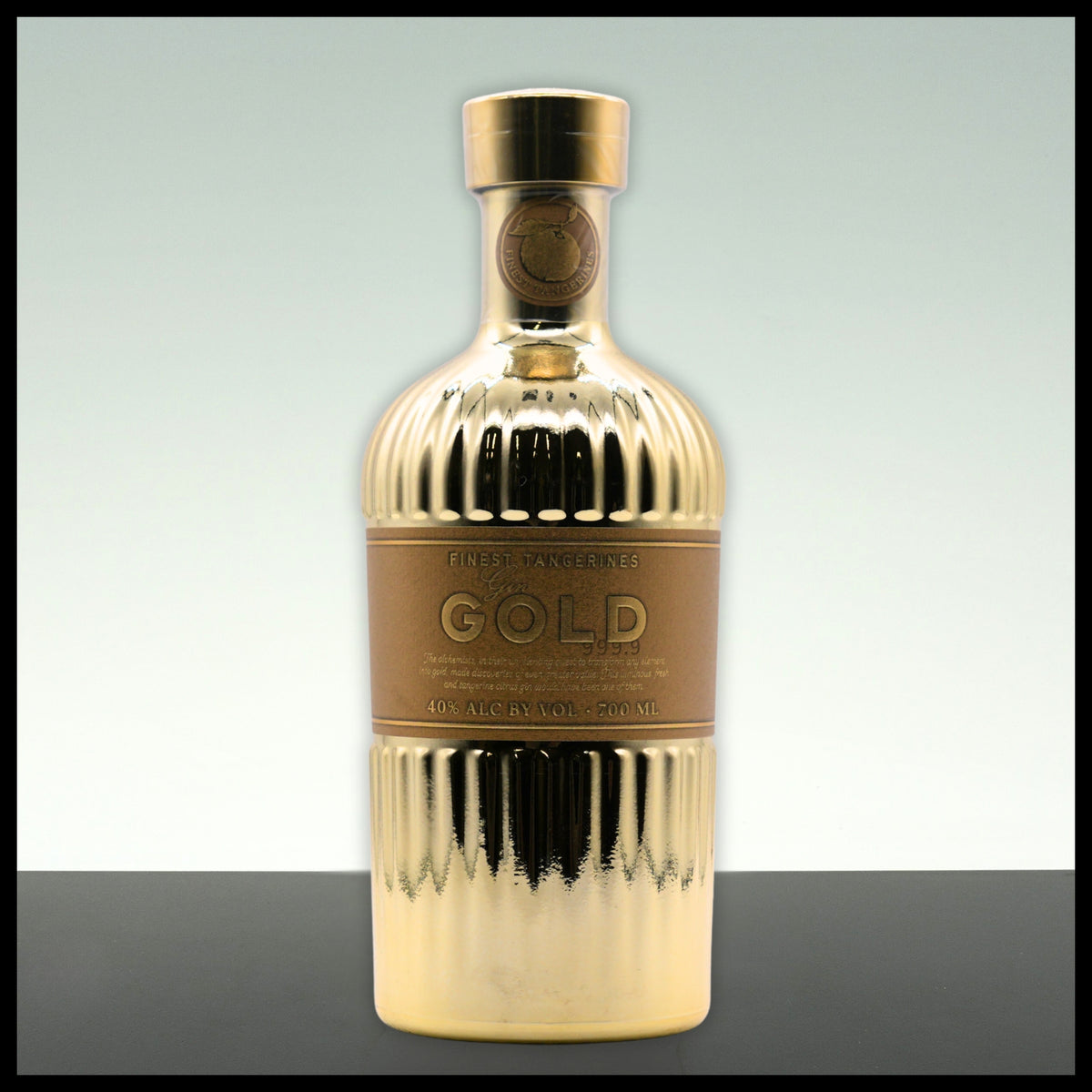 Gold 999.9 Finest Tangerines Gin 0,7L - 40% Vol. - Trinklusiv