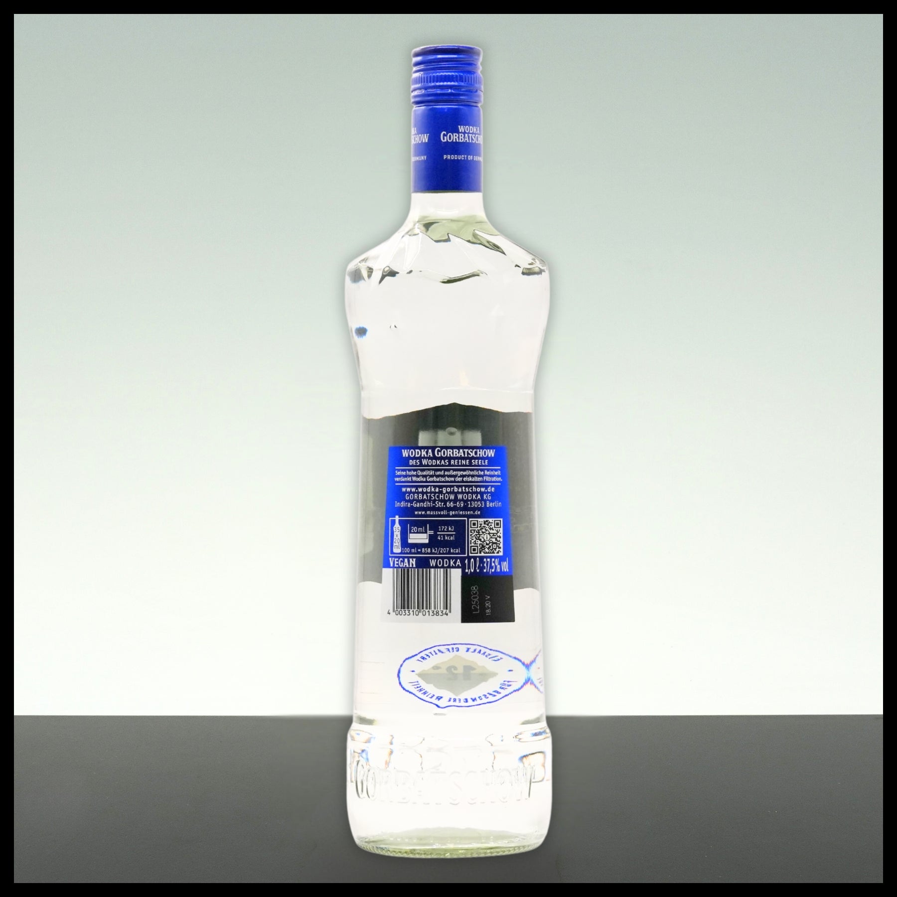 Gorbatschow Wodka 1L - 37,5% Vol. - Trinklusiv
