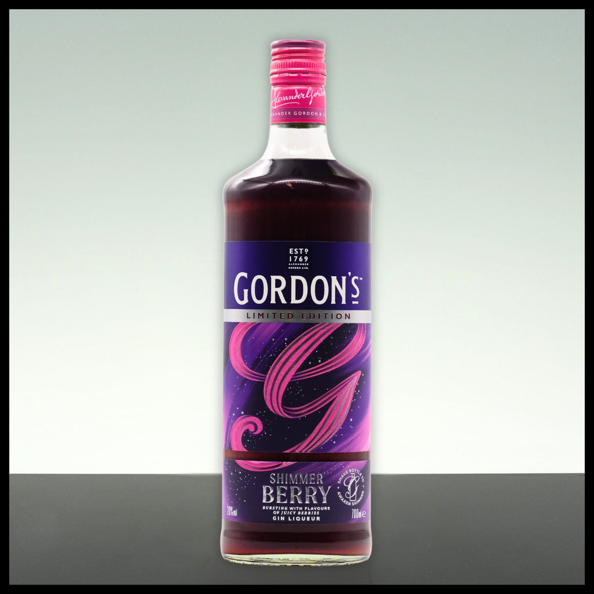 Gordon's Shimmer Berry Gin Liqueur 0,7L - 20% Vol. - Trinklusiv