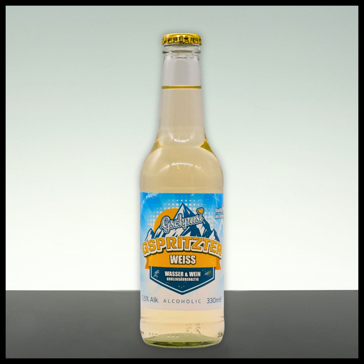 Gschpusi Gspritzter Weiß 0,33L - 5,5% Vol. - Trinklusiv