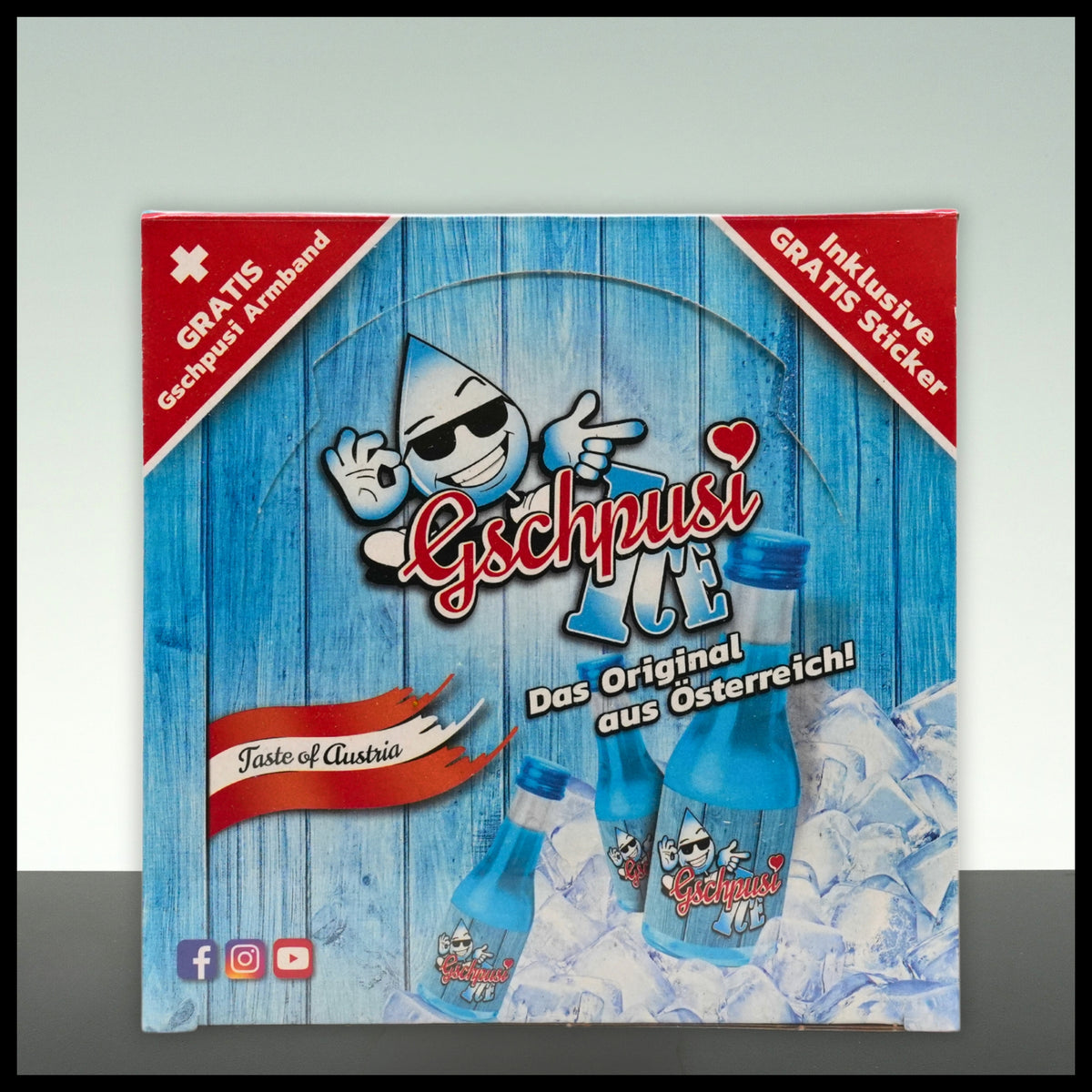 Gschpusi Ice Likör 25x 0,02L - 20% Vol. - Trinklusiv