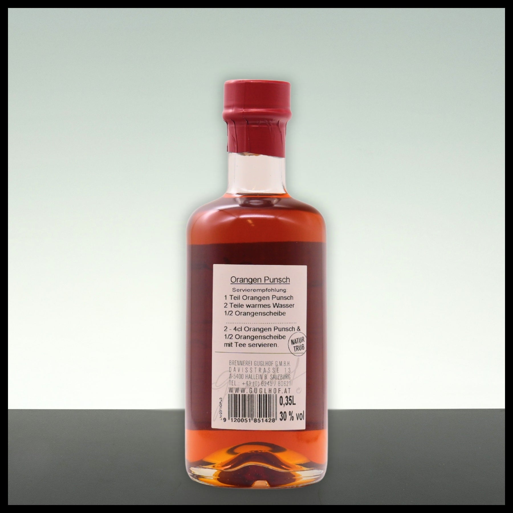 Guglhof Orangen Punsch 0,35L - 30% Vol.