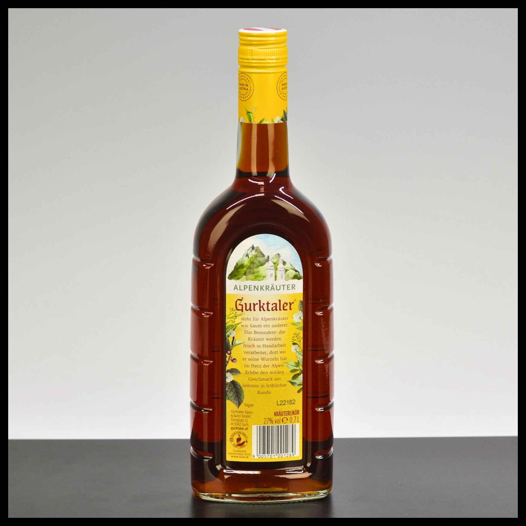 Gurktaler Alpenkräuter 0,7L - 27% Vol. - Trinklusiv