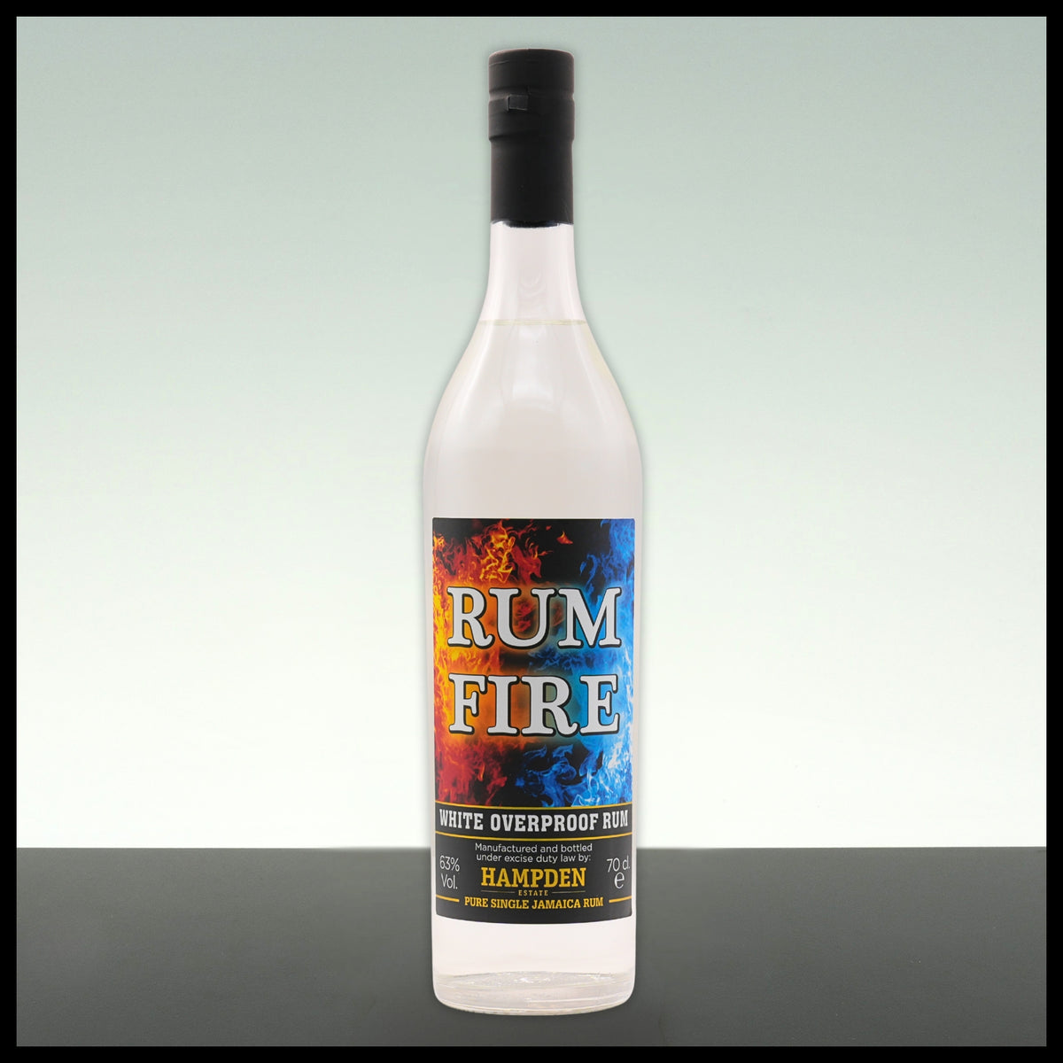 Hampden Estate RUM FIRE White Overproof Rum 0,7L - 63% Vol. - Trinklusiv