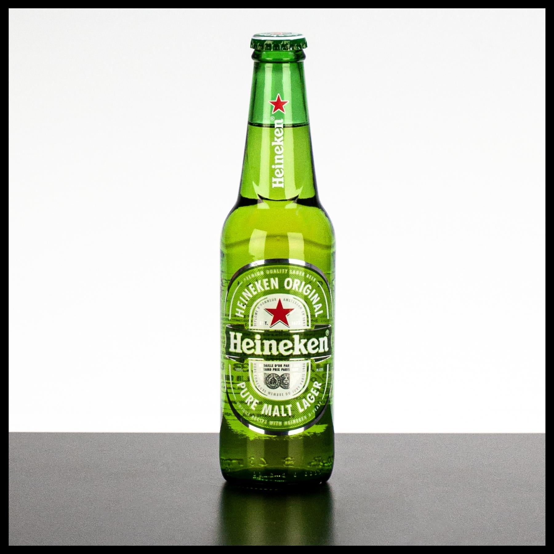 Heineken Original Lager Bier 0,33L 5 Vol. Trinklusiv