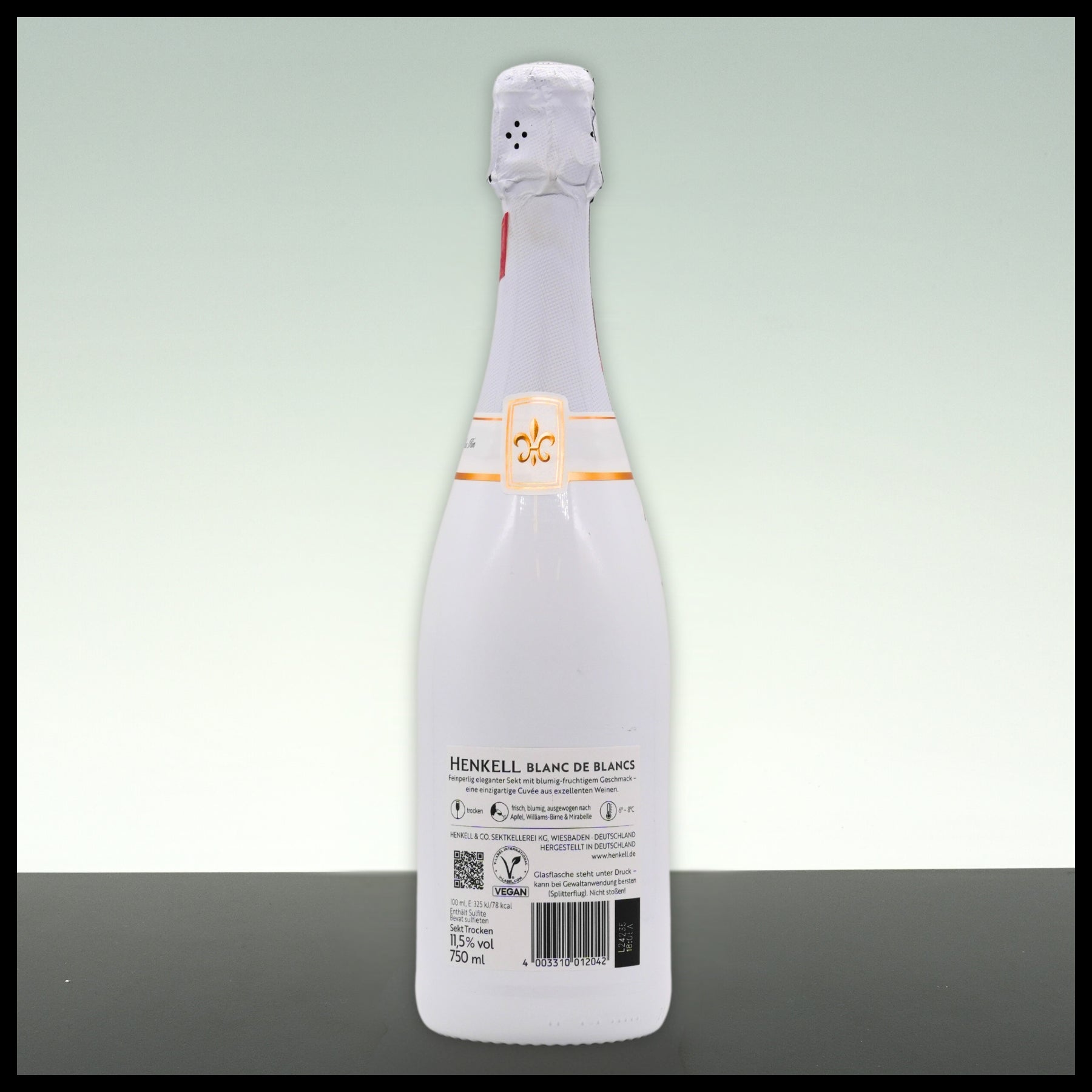 Henkell Blanc de Blancs 0,75L - 11,5% Vol. - Trinklusiv