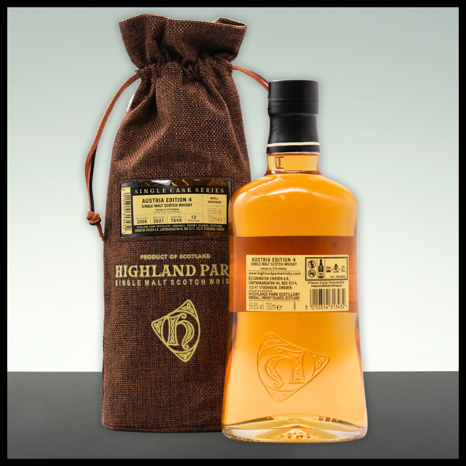 Highland Park Single Cask Whisky Austria Edition 4 0,7L - 59,8% Vol. - Trinklusiv