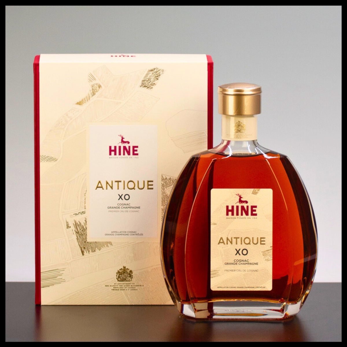 Hine Antique XO Grande Champagne Cognac 0,7L - 40% Vol. - Trinklusiv