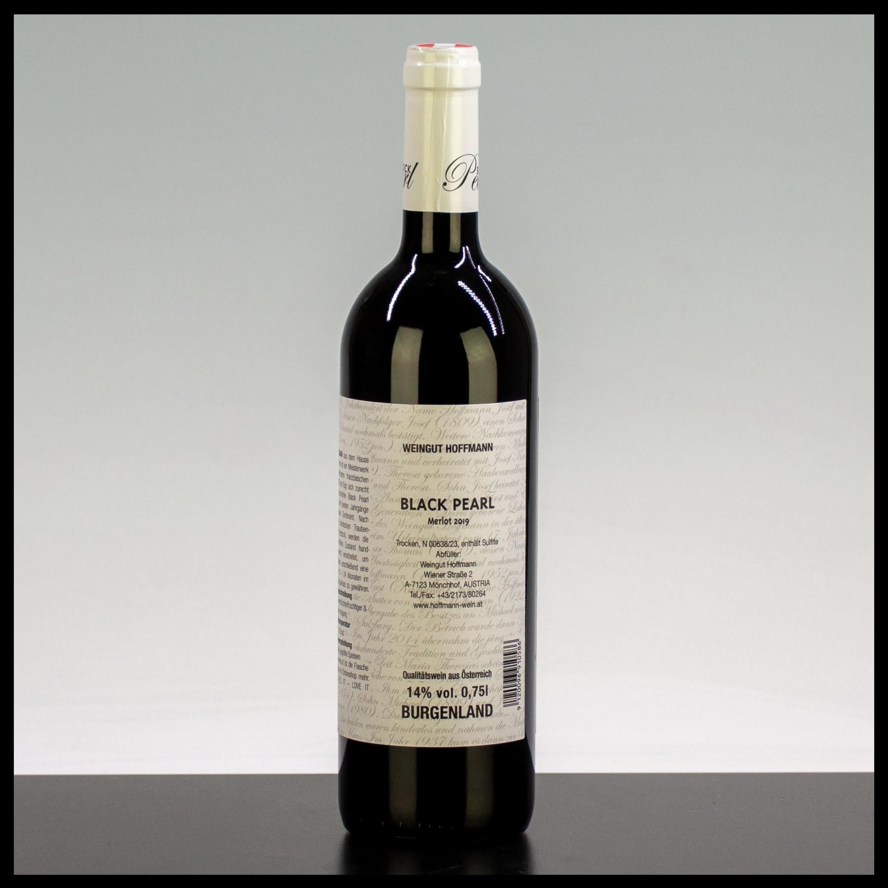 Hoffmann Black Pearl Merlot "Gentleman" 0,75L - 14% Vol. - Trinklusiv