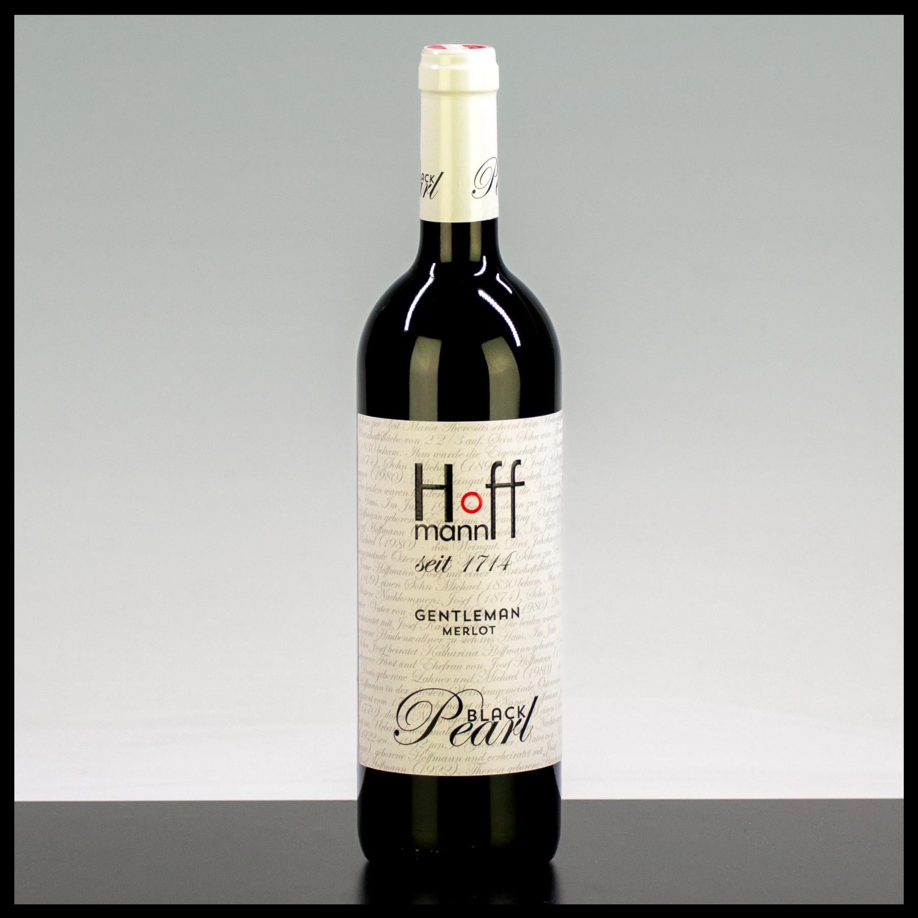 Hoffmann Black Pearl Merlot "Gentleman" 0,75L - 14% Vol.