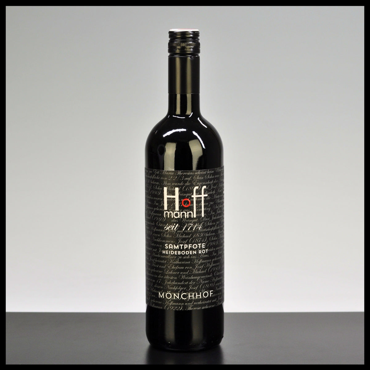 Hoffmann Heideboden Rot "Samtpfote" 0,75L - 15% Vol. - Trinklusiv