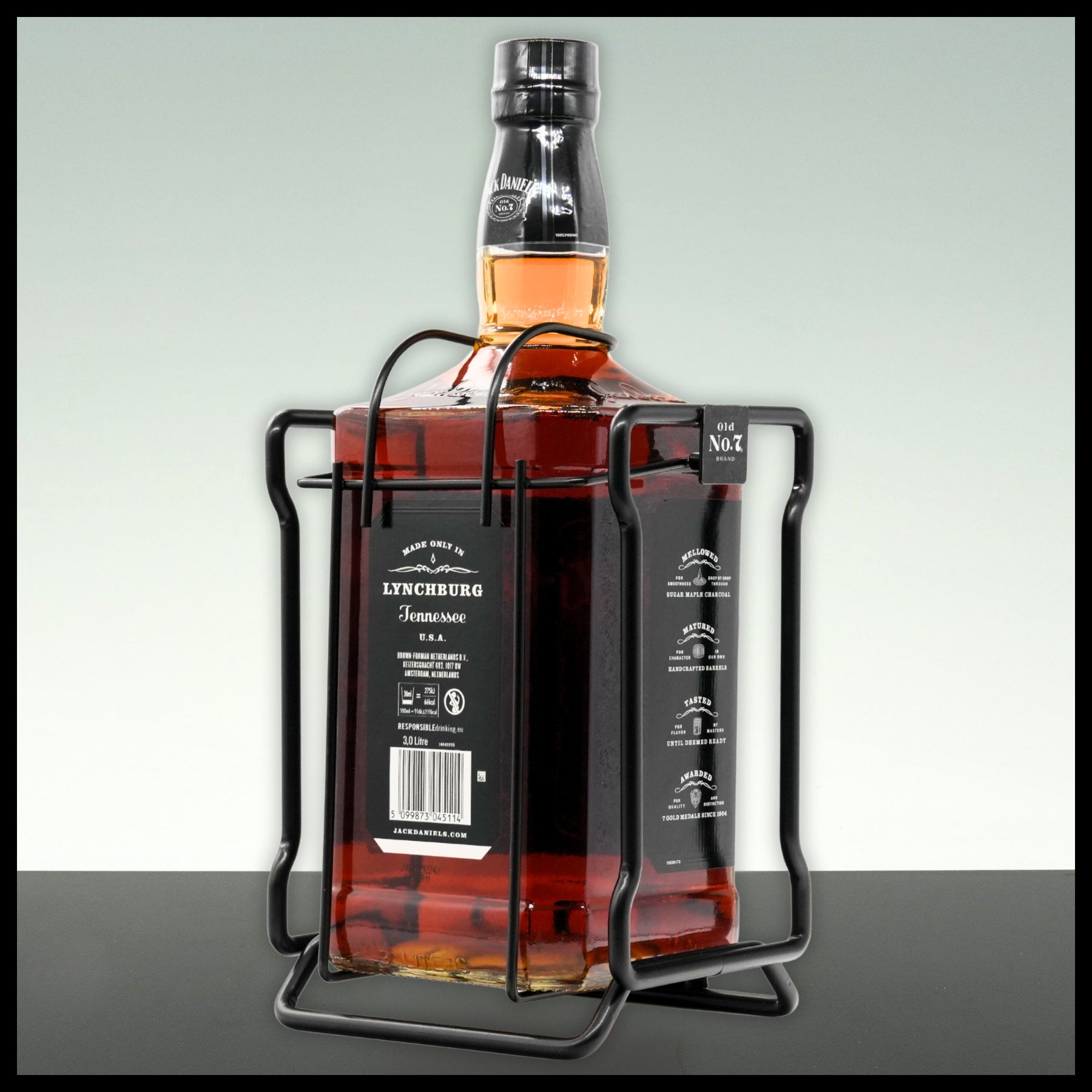 Jack Daniel's Old No. 7 Tennessee Whiskey mit Wippe 3L - 40% Vol.
