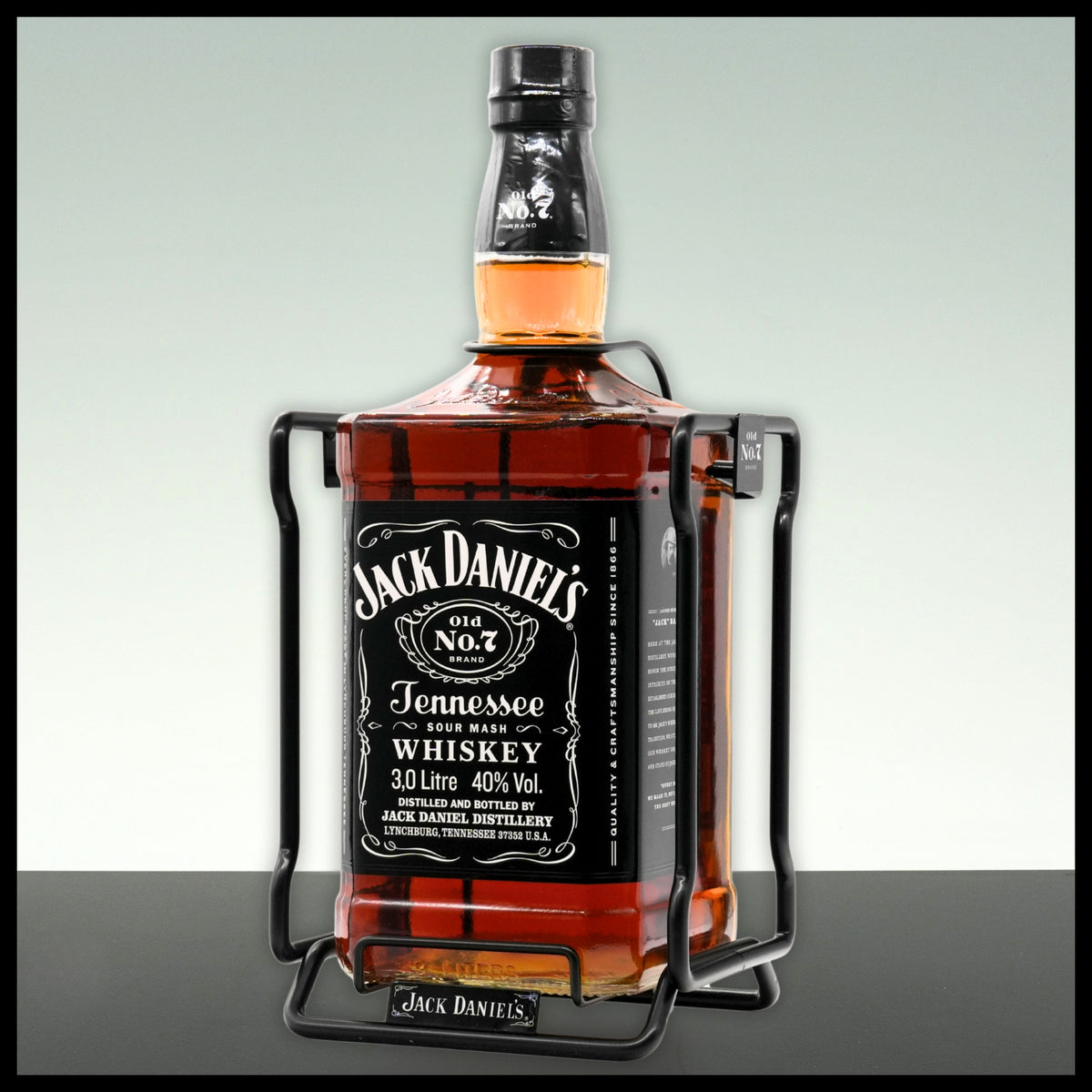 Jack Daniel's Old No. 7 Tennessee Whiskey mit Wippe 3L - 40% Vol. - Trinklusiv