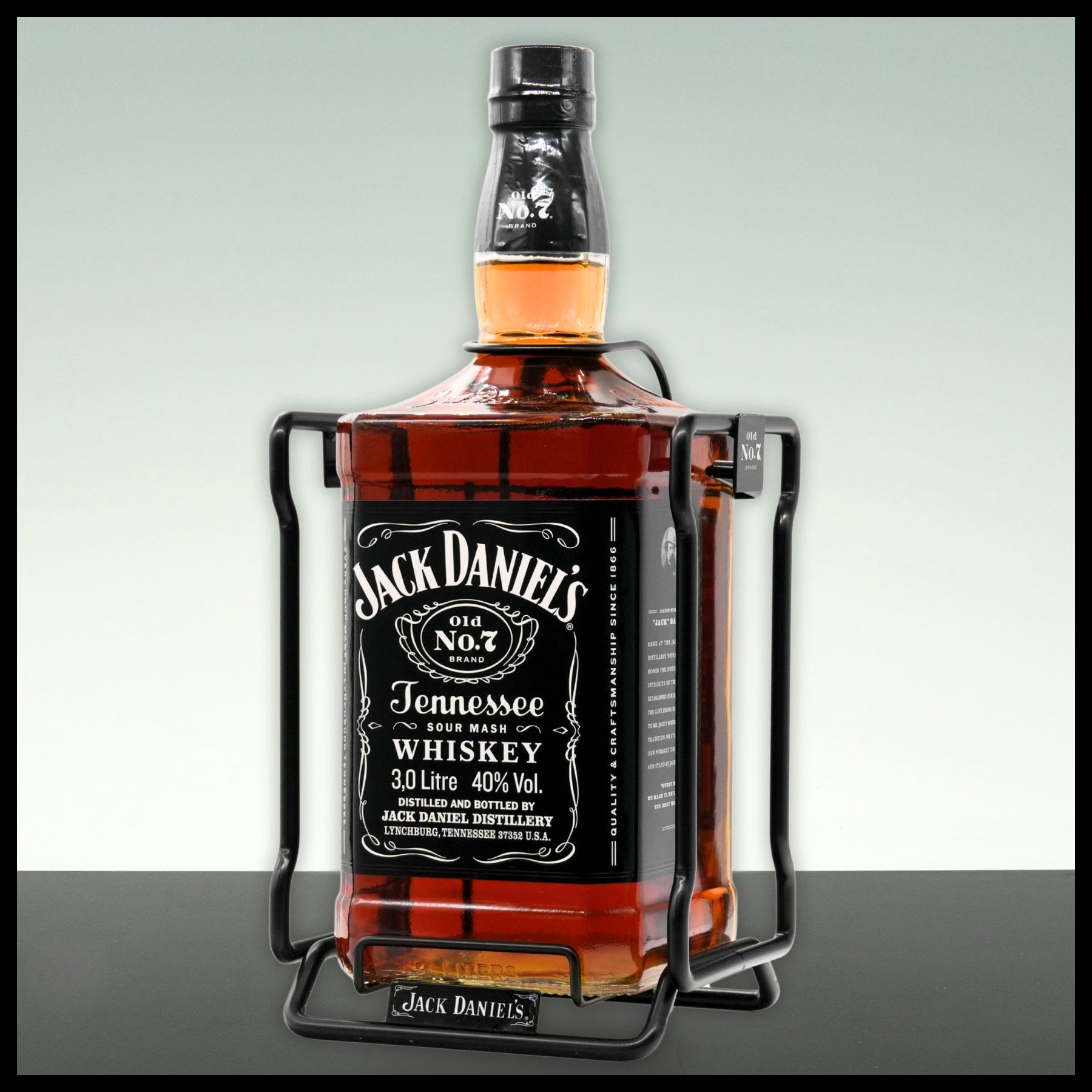Jack Daniel's Old No. 7 Tennessee Whiskey mit Wippe 3L - 40% Vol.