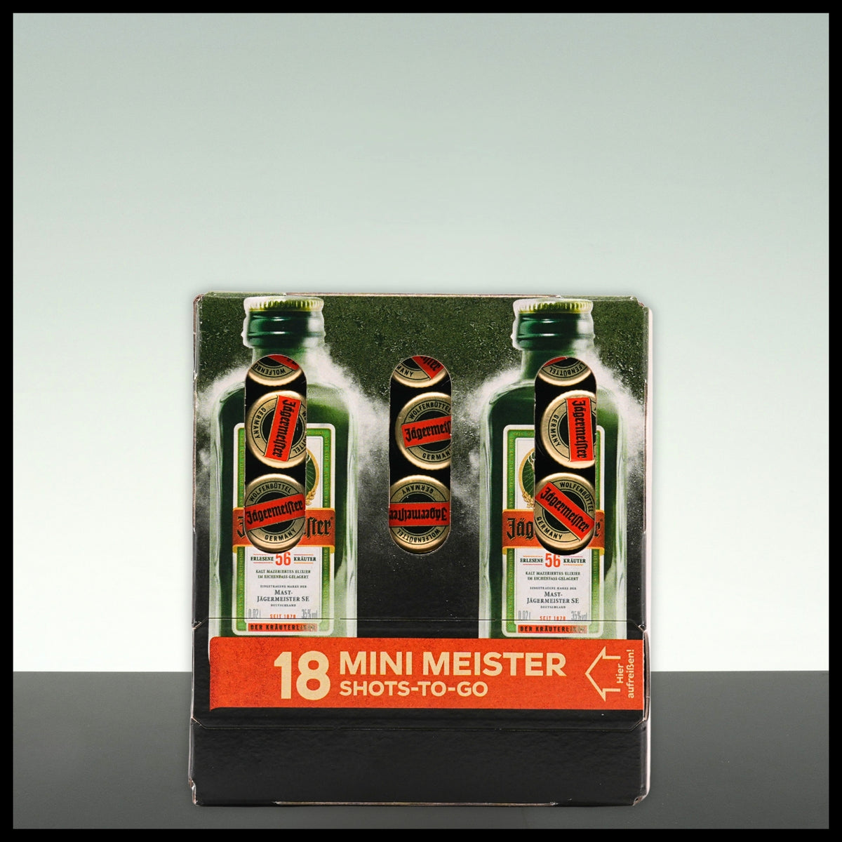 Jägermeister 18x 0,02L - 35% Vol. - Trinklusiv