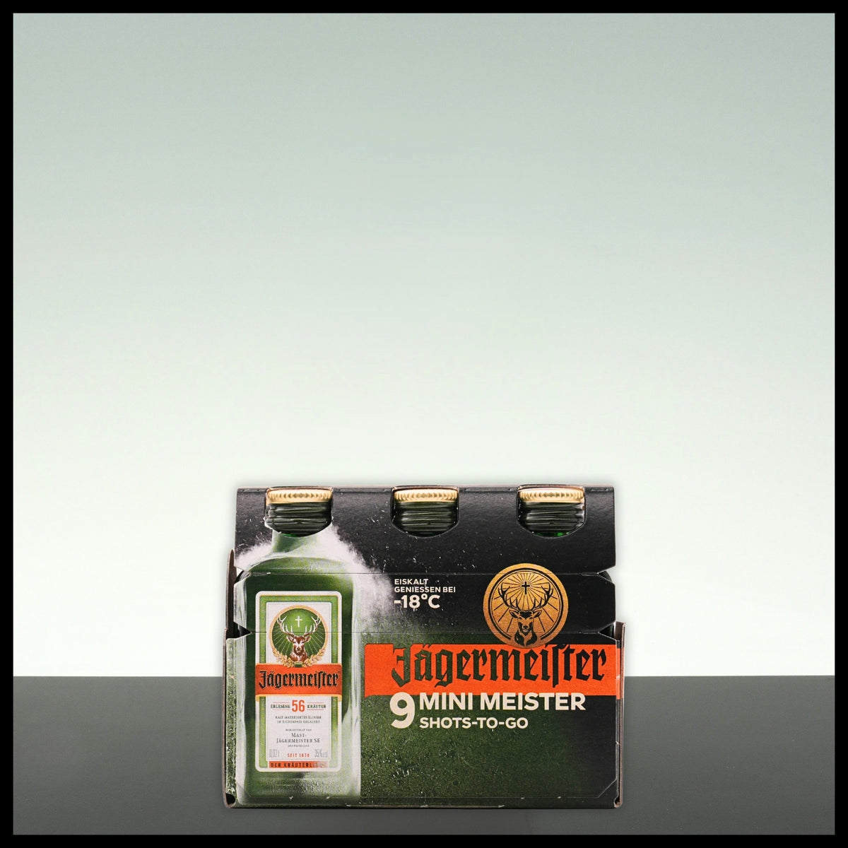 Jägermeister 9x 0,02L - 35% Vol.