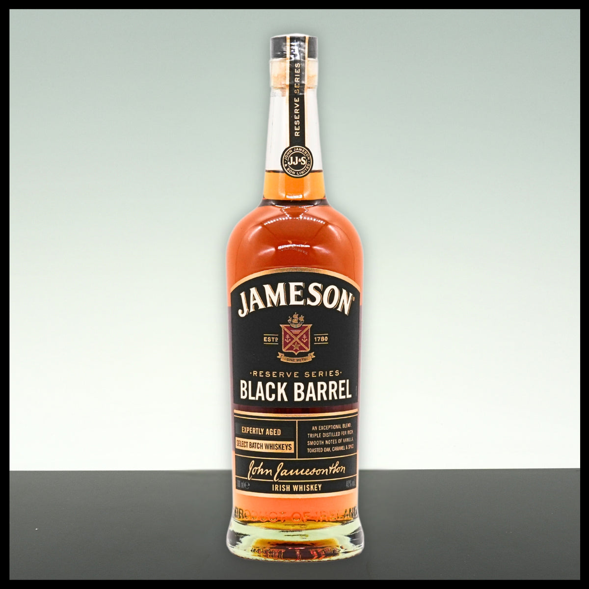 Jameson Black Barrel Irish Whiskey 0,7L - 40% Vol. - Trinklusiv
