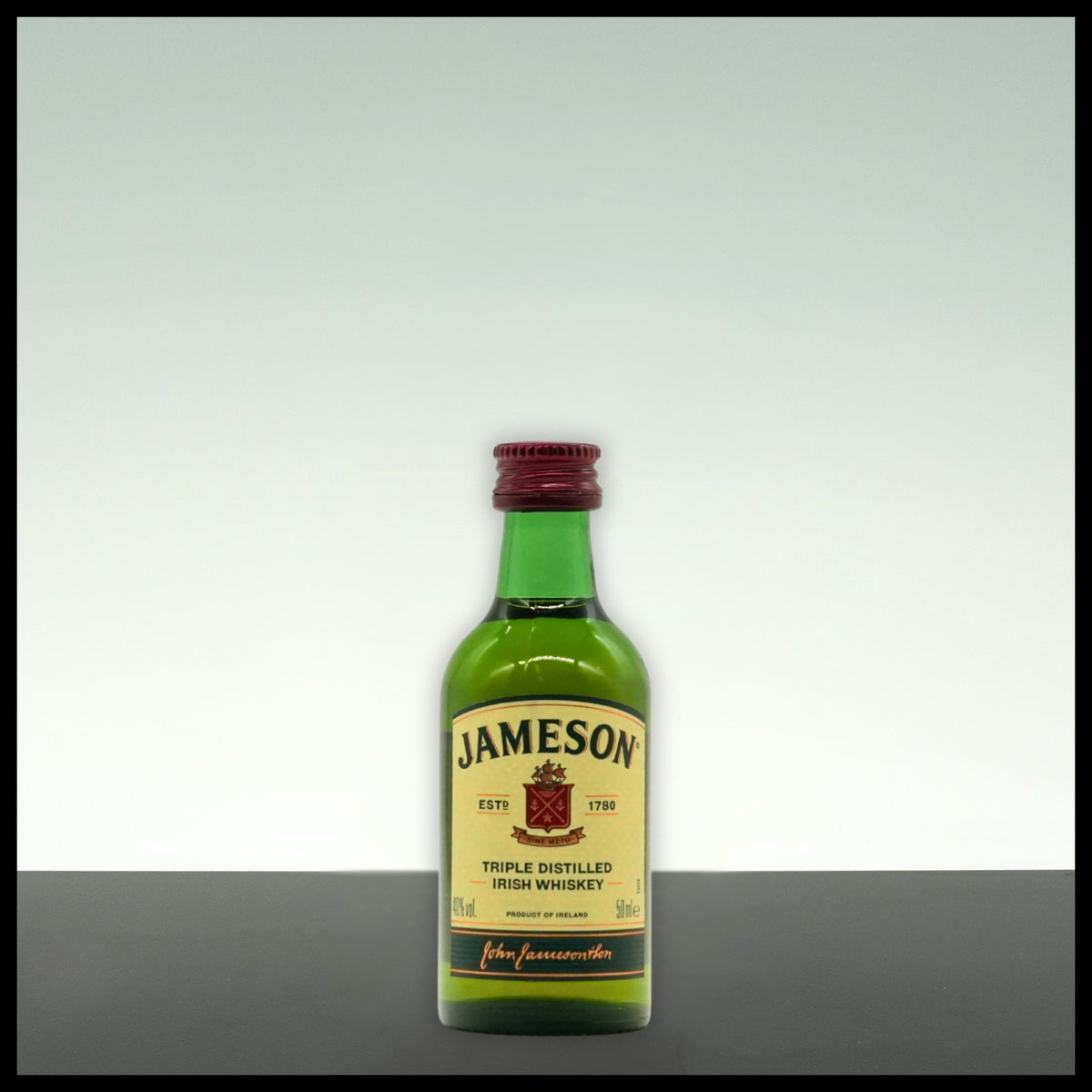 Jameson Irish Whiskey Miniatur 0,05L - 40% Vol. - Trinklusiv