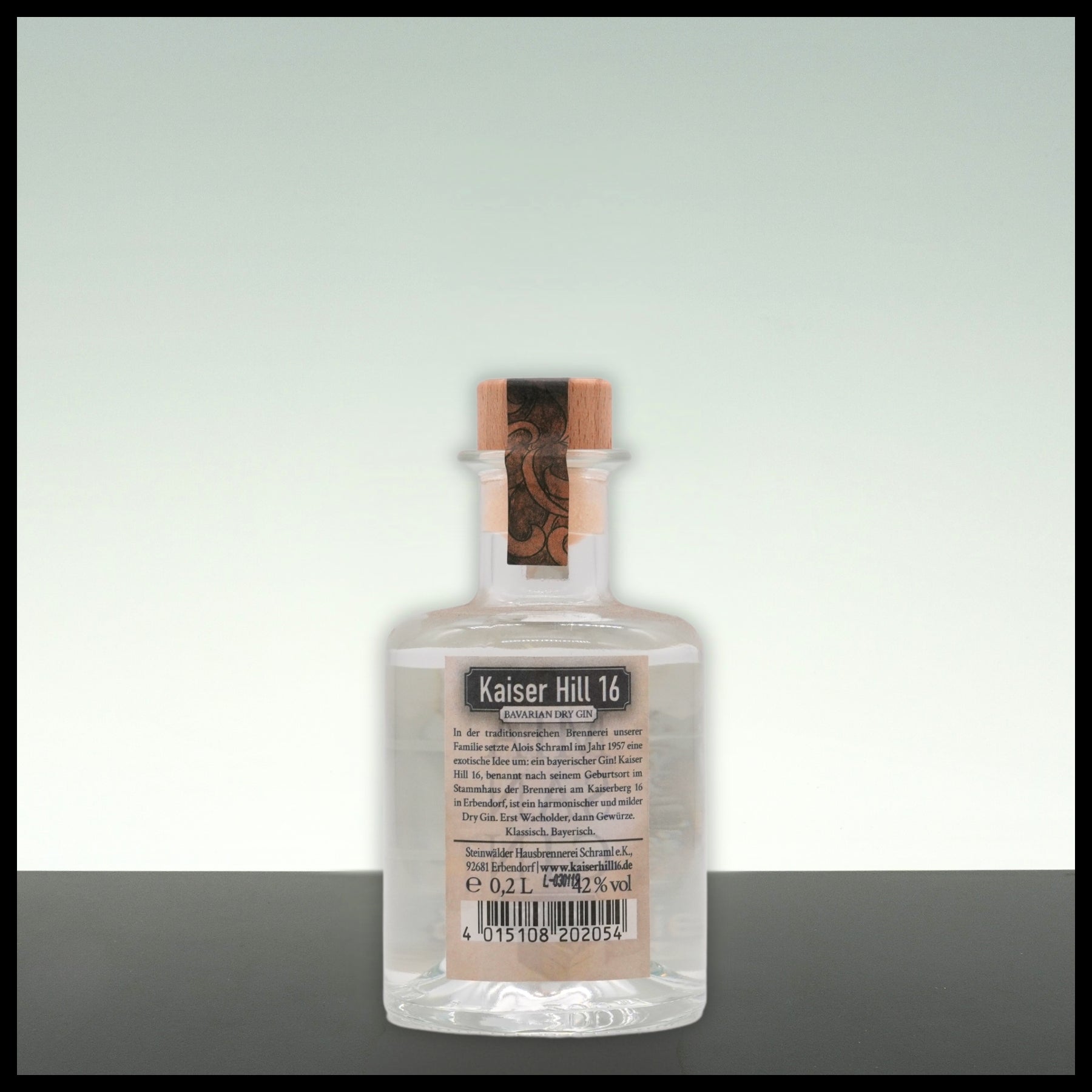 Kaiser Hill 16 Gin 0,2L - 42% Vol. - Trinklusiv