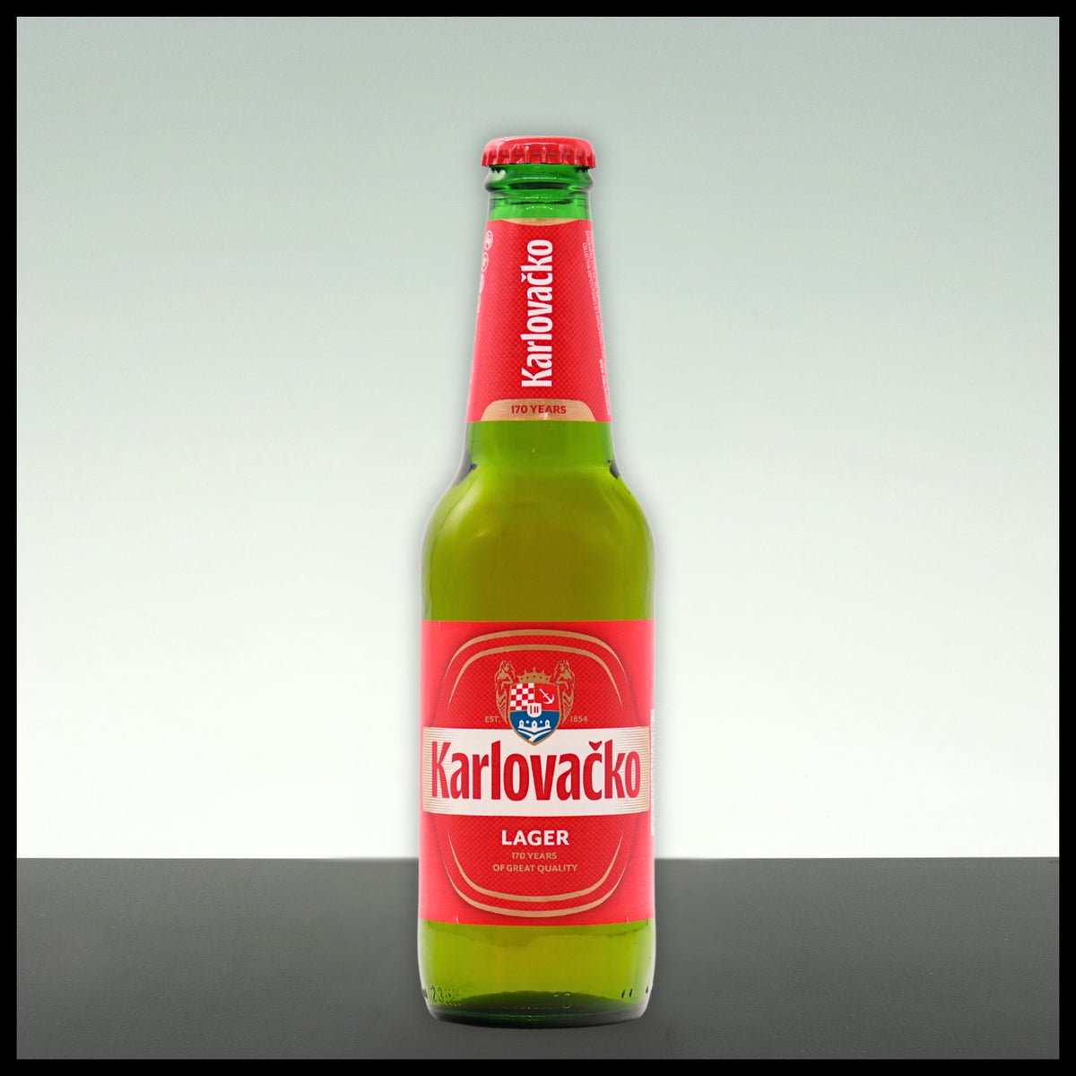 Karlovacko Lagerbier 0,33L - 5% Vol. - Trinklusiv
