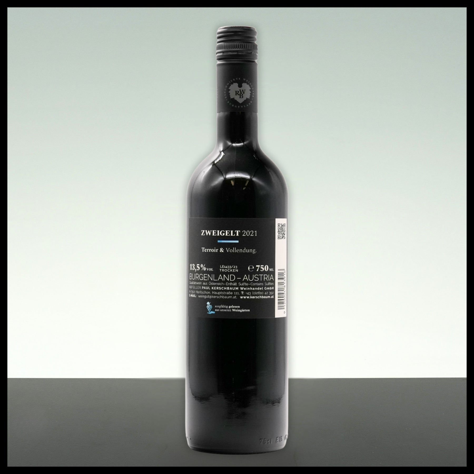 Kerschbaum Zweigelt 2021 0,75L - 13,5% Vol. - Trinklusiv