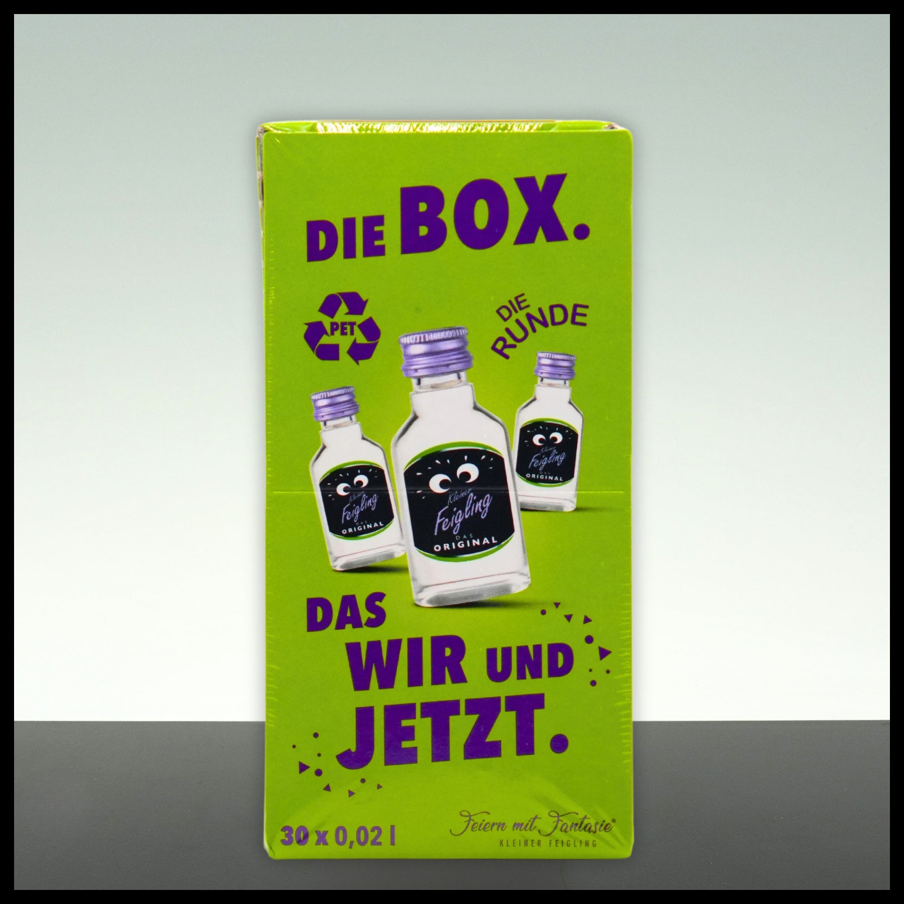 Kleiner Feigling PET Party Box 30x 0,02L - 20% Vol. - Trinklusiv