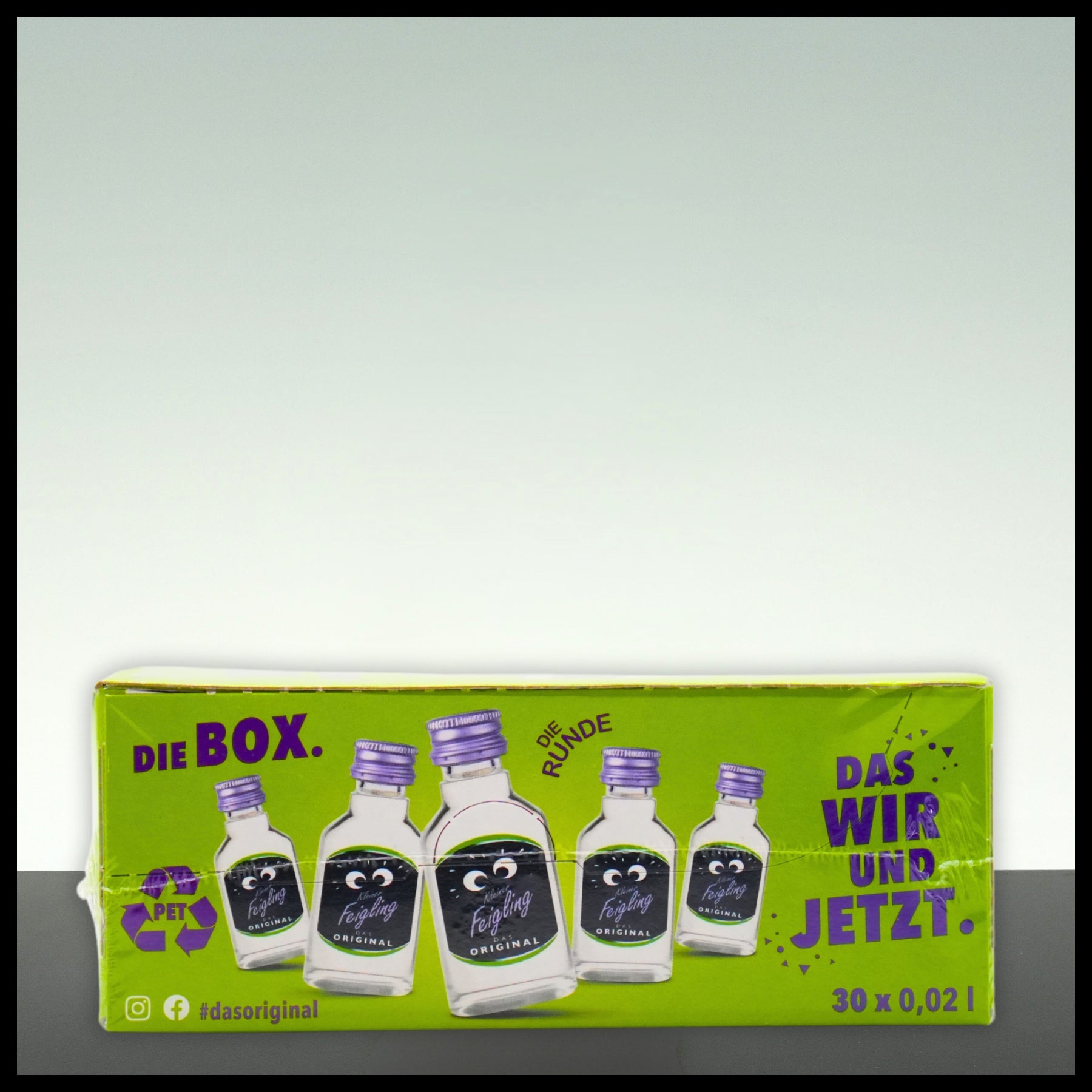 Kleiner Feigling PET Party Box 30x 0,02L - 20% Vol. - Trinklusiv