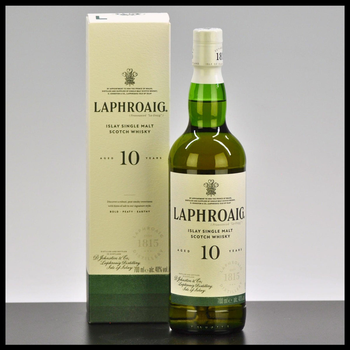 Laphroaig 10 YO Islay Single Malt Whisky 0,7L - 40% Vol. - Trinklusiv