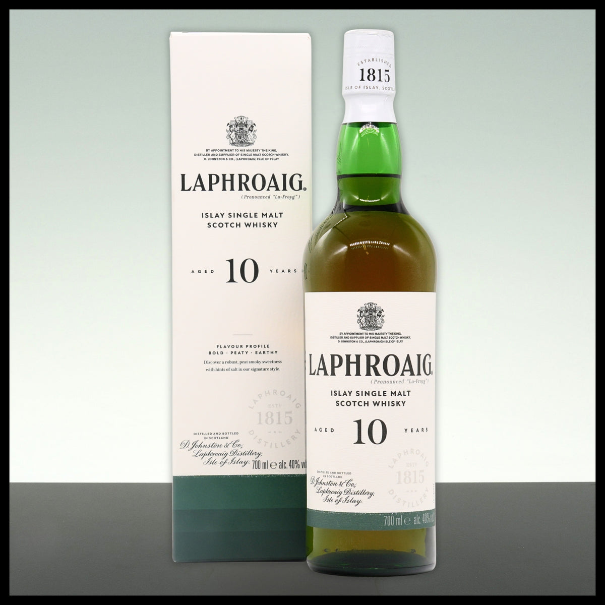 Laphroaig 10 YO Islay Single Malt Whisky 0,7L - 40% Vol. - Trinklusiv